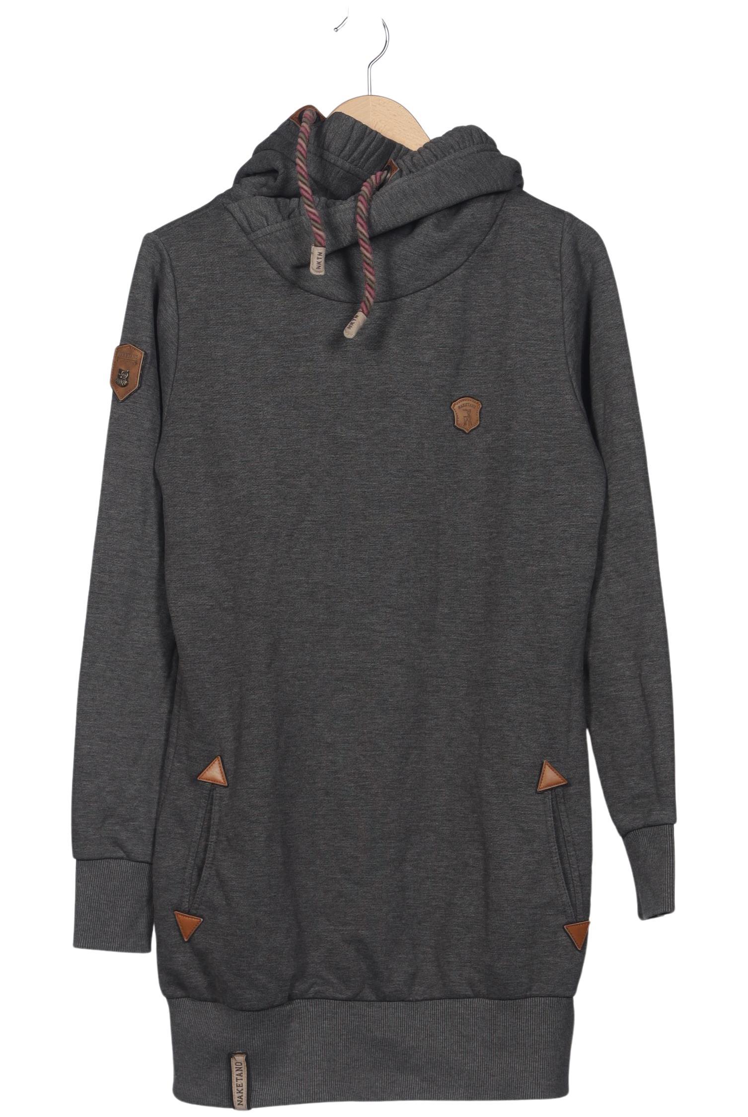 

Naketano Damen Kapuzenpullover, grau, Gr. 42