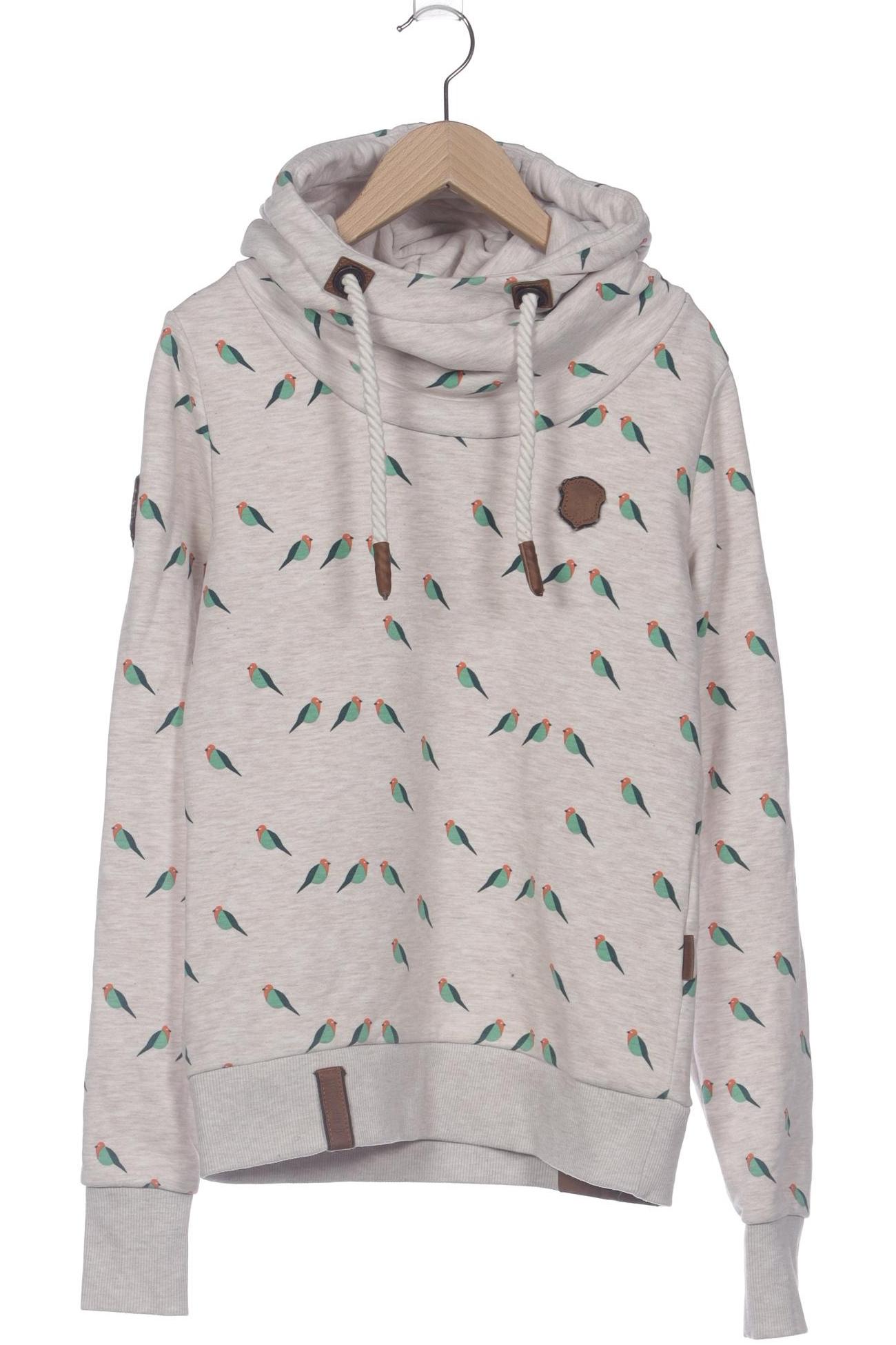 

Naketano Damen Kapuzenpullover, grau, Gr. 36