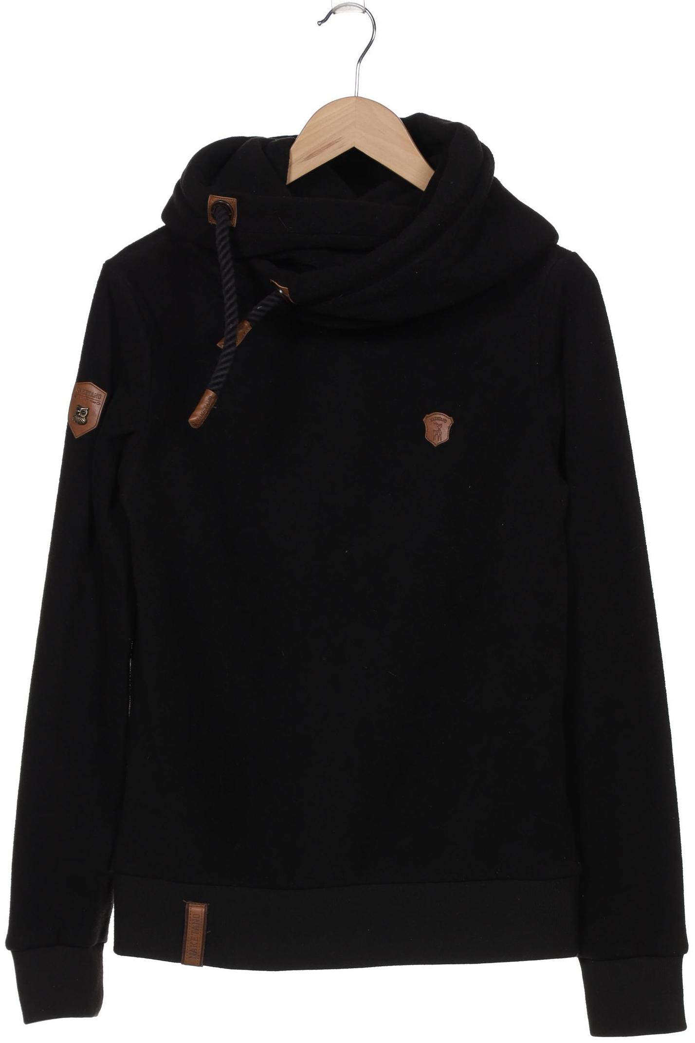 

Naketano Damen Kapuzenpullover, schwarz, Gr. 38