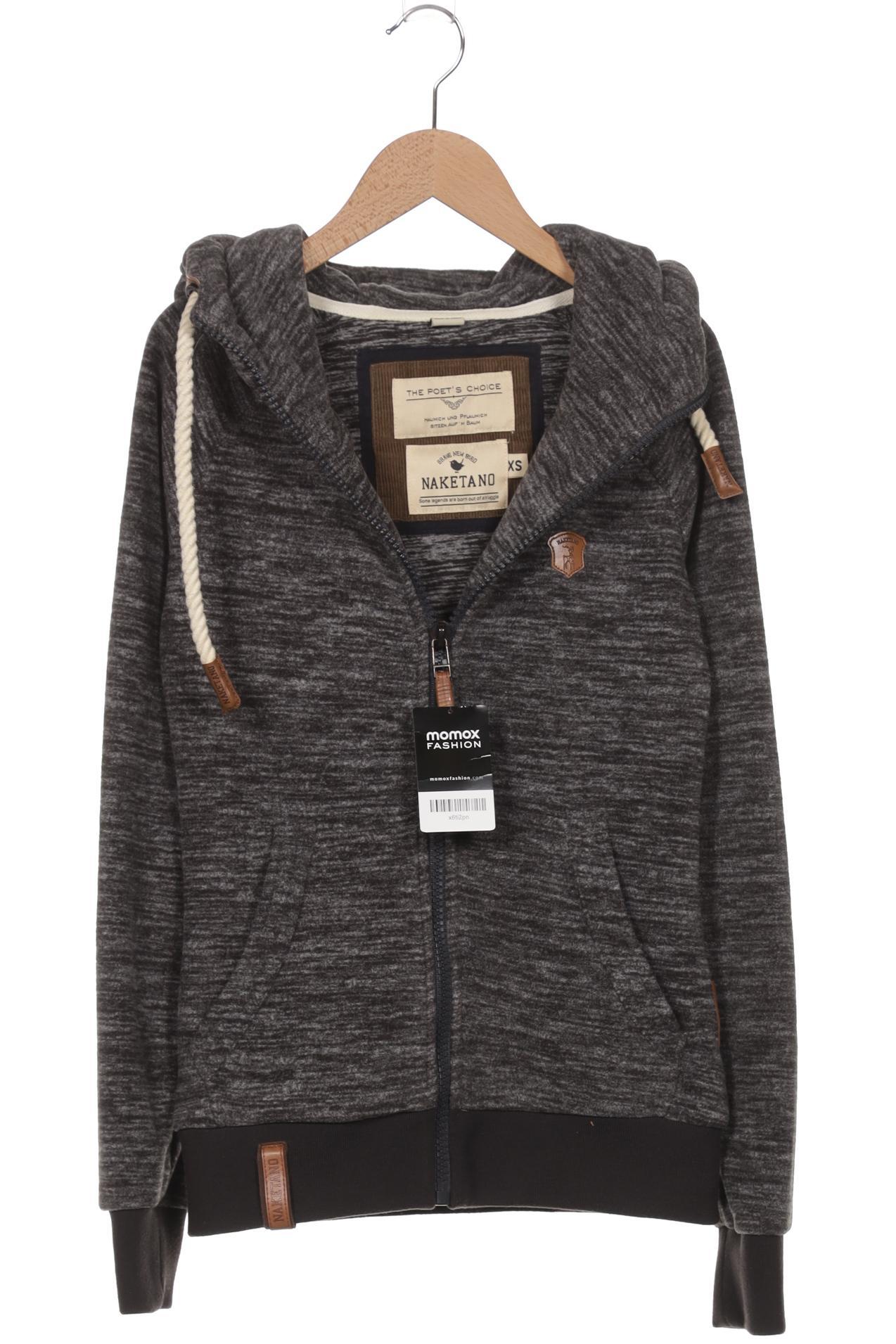 

Naketano Damen Kapuzenpullover, grau, Gr. 34