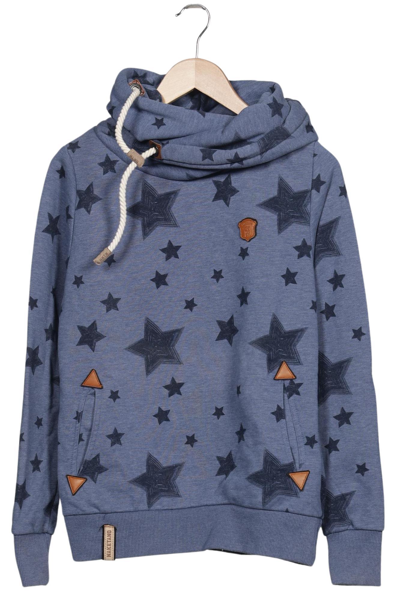 

Naketano Damen Kapuzenpullover, blau, Gr. 38