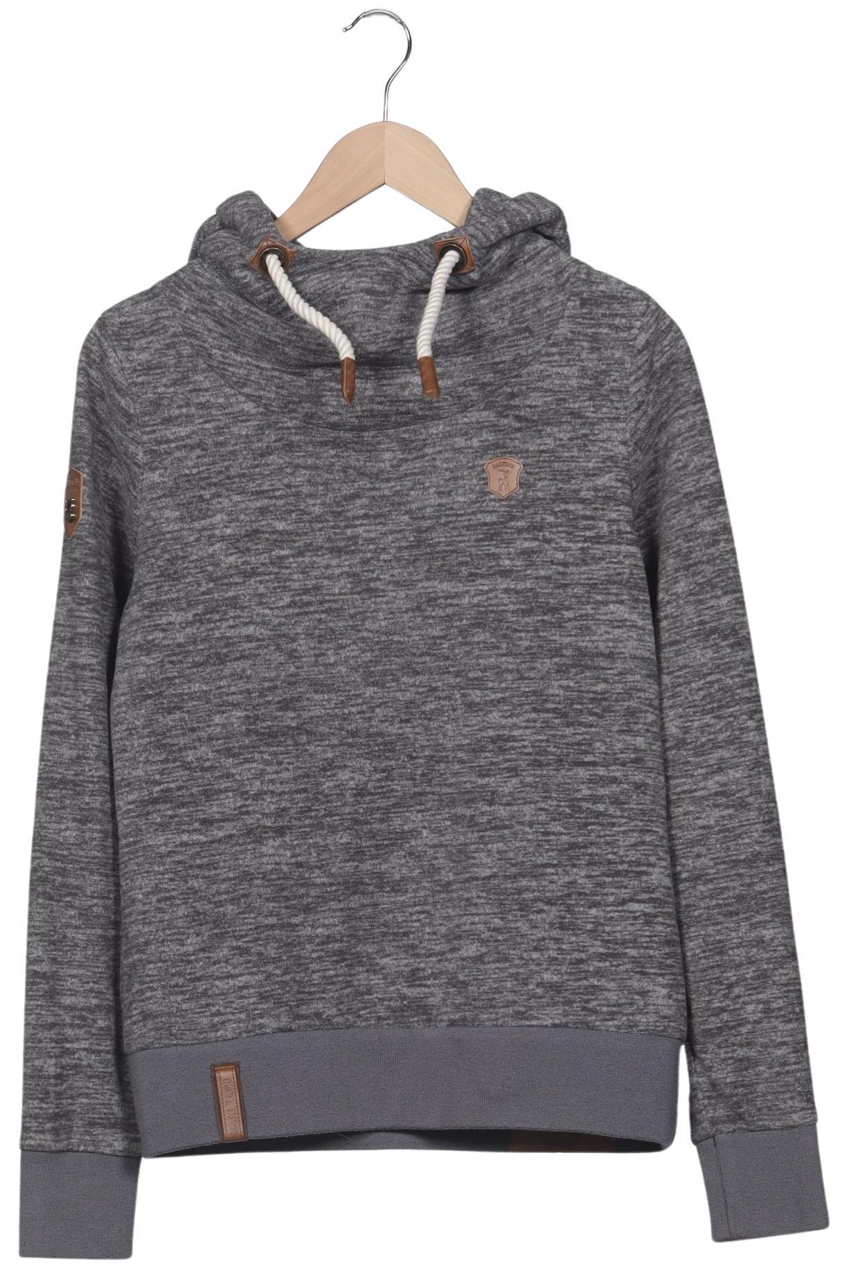 

Naketano Damen Kapuzenpullover, grau, Gr. 38
