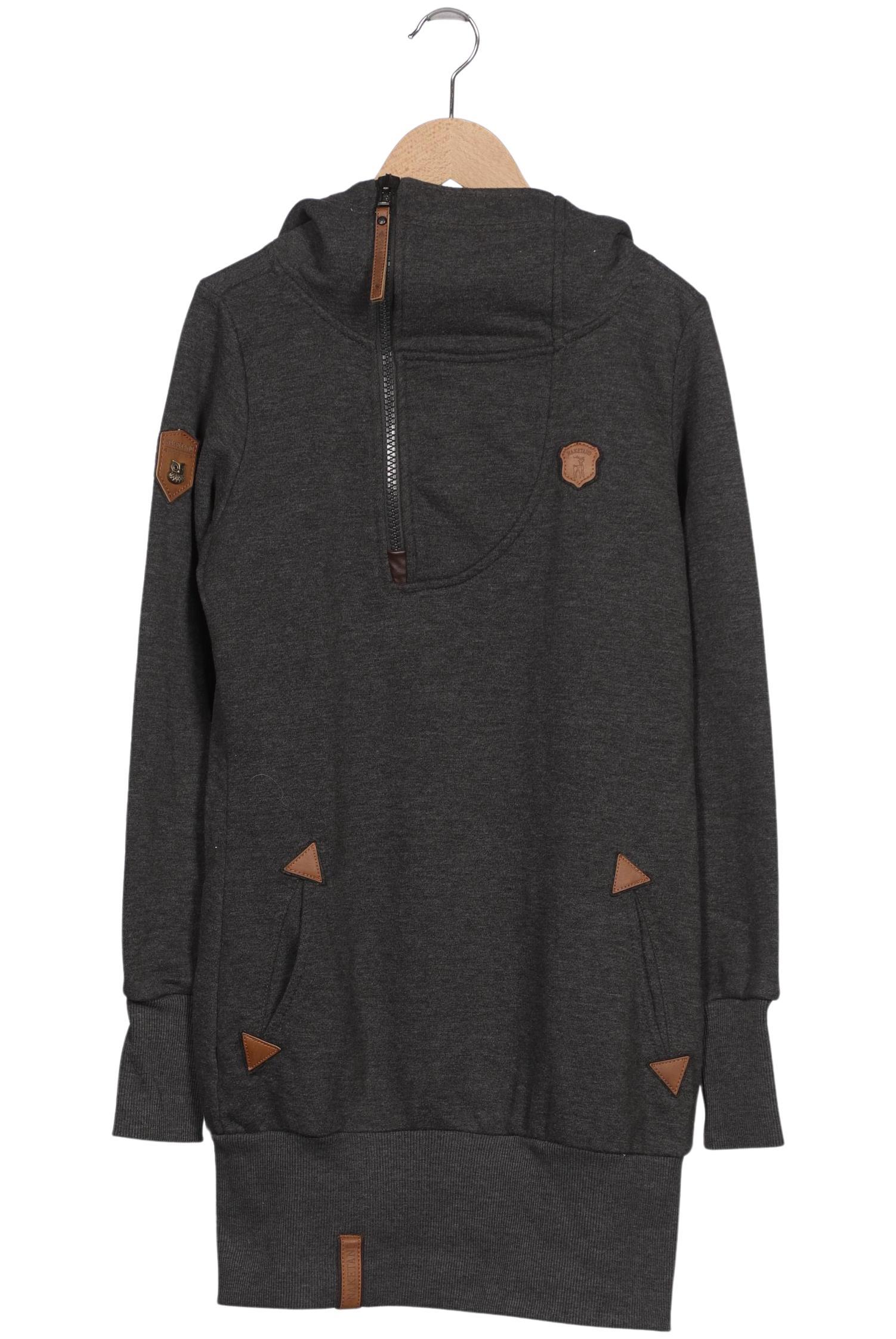 

Naketano Damen Kapuzenpullover, grau, Gr. 36