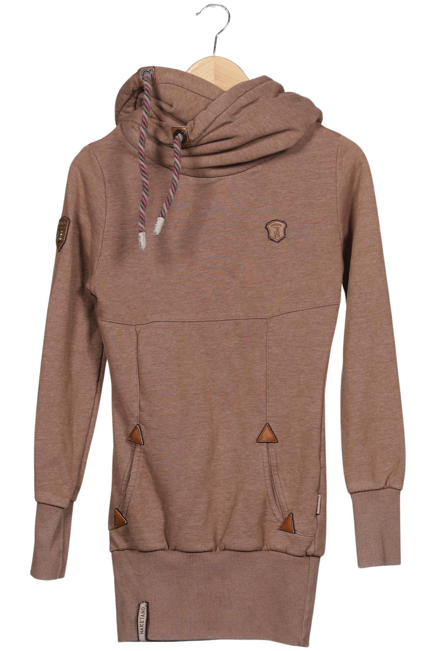 

Naketano Damen Kapuzenpullover, braun, Gr. 34