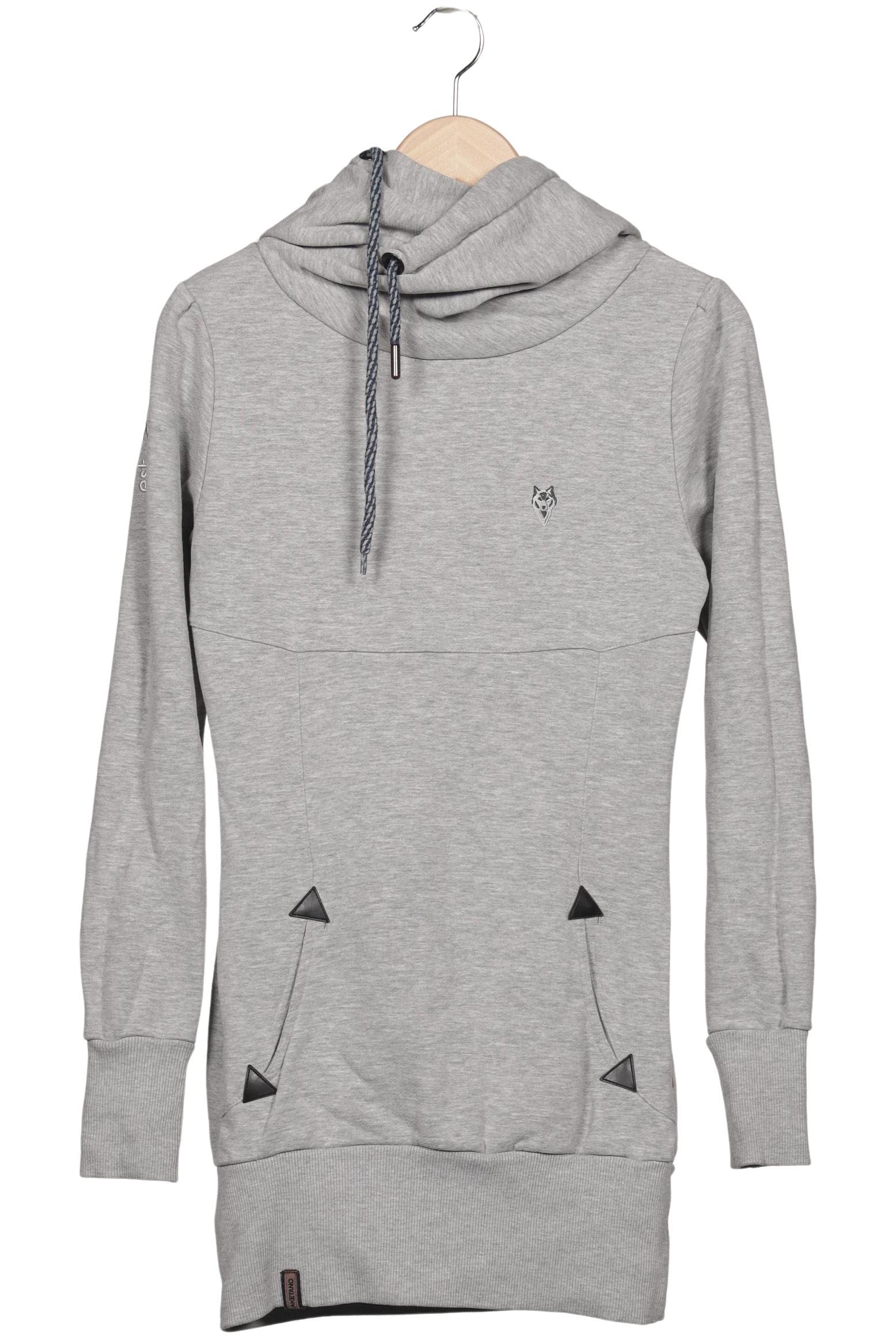 

Naketano Damen Kapuzenpullover, grau, Gr. 36