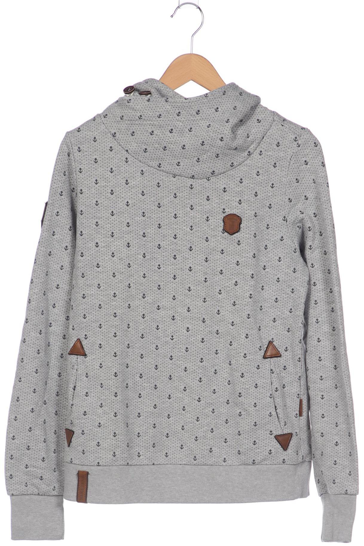 

Naketano Damen Kapuzenpullover, grau, Gr. 44