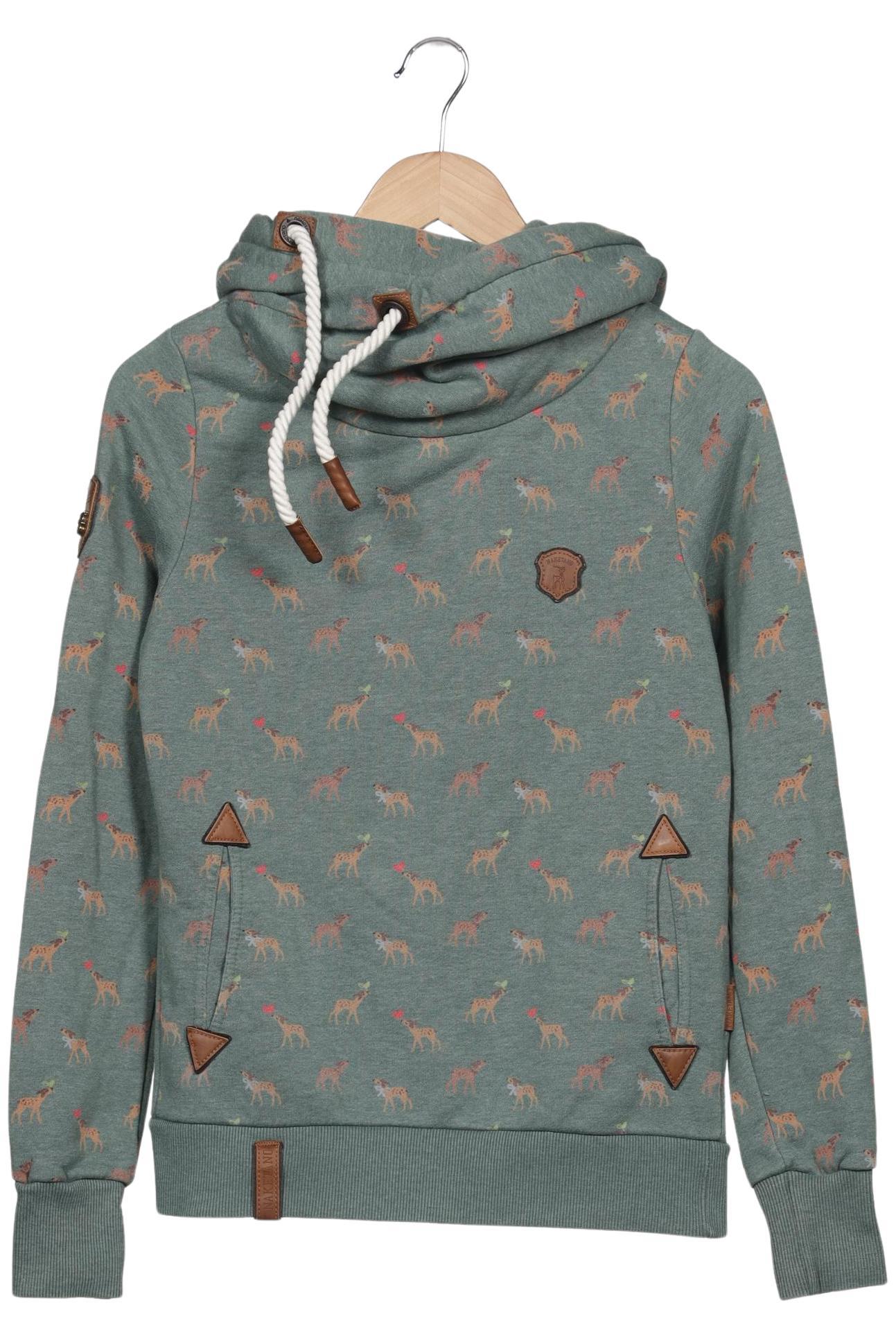 

Naketano Damen Kapuzenpullover, grün, Gr. 36