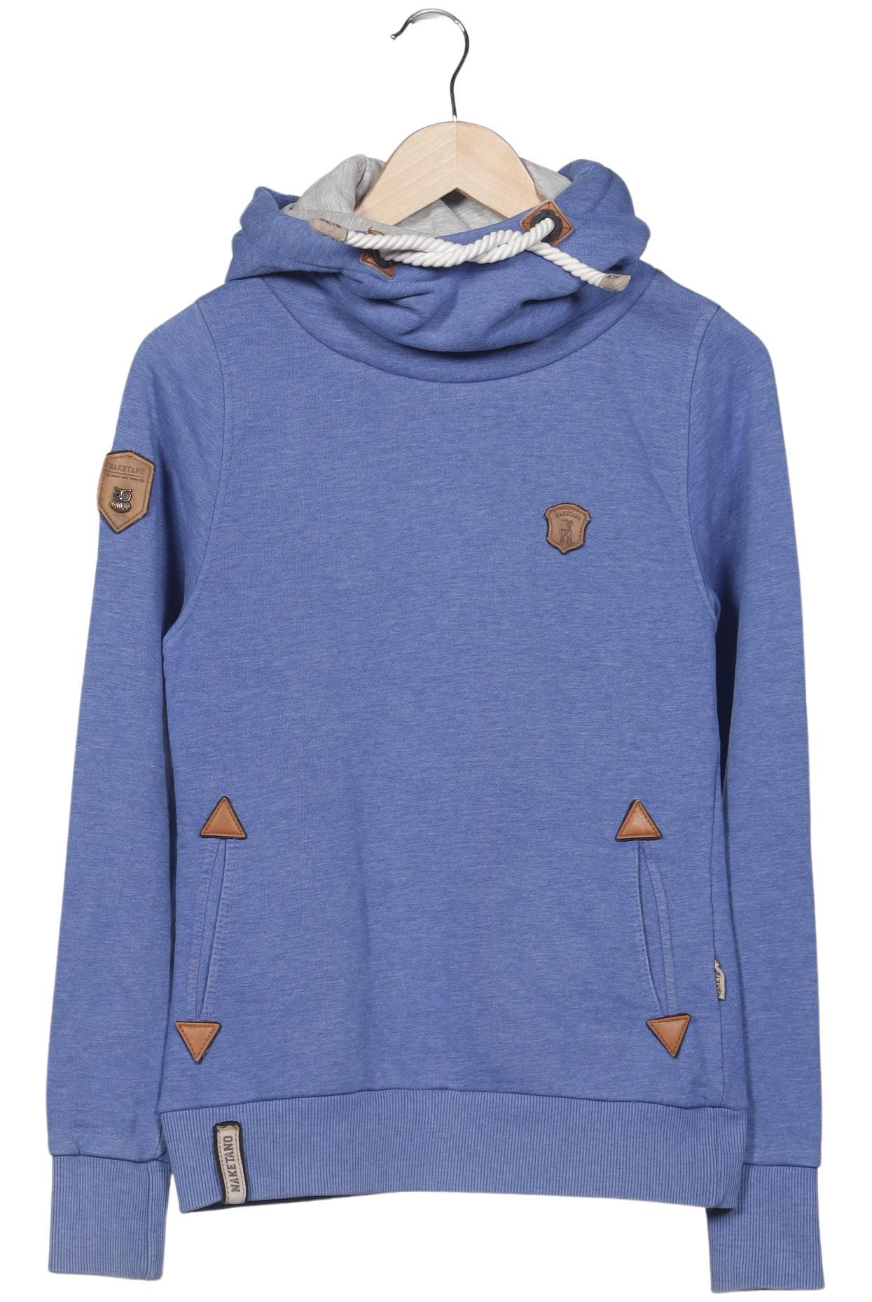 

Naketano Damen Kapuzenpullover, blau, Gr. 36