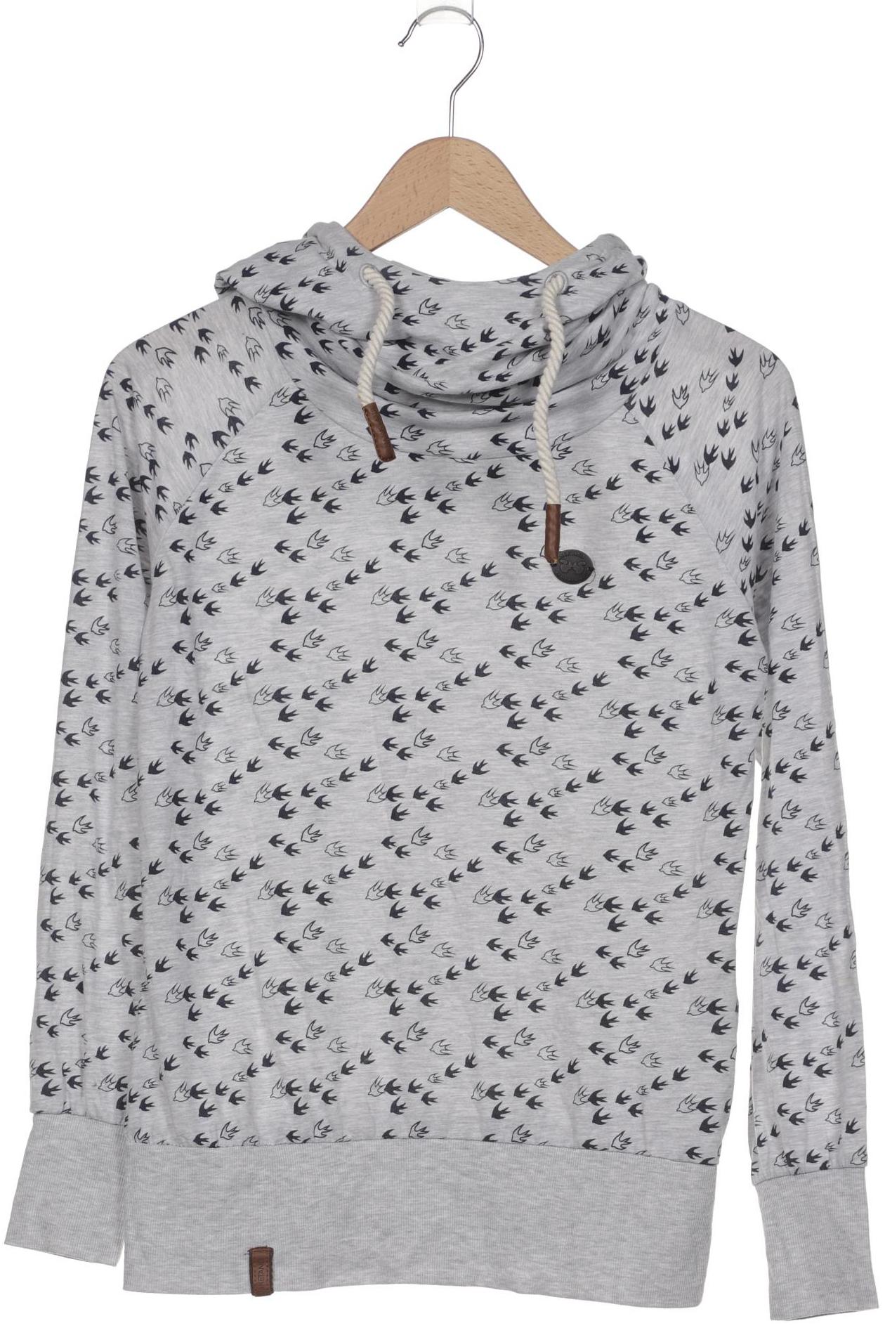 

Naketano Damen Kapuzenpullover, grau, Gr. 38