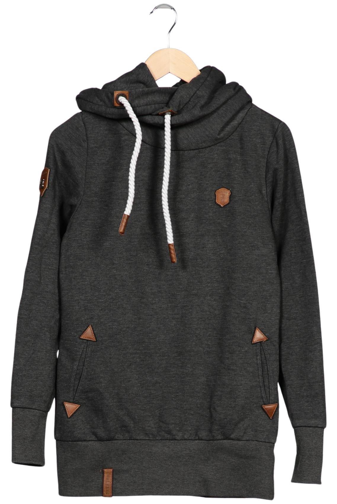 

Naketano Damen Kapuzenpullover, grau, Gr. 38