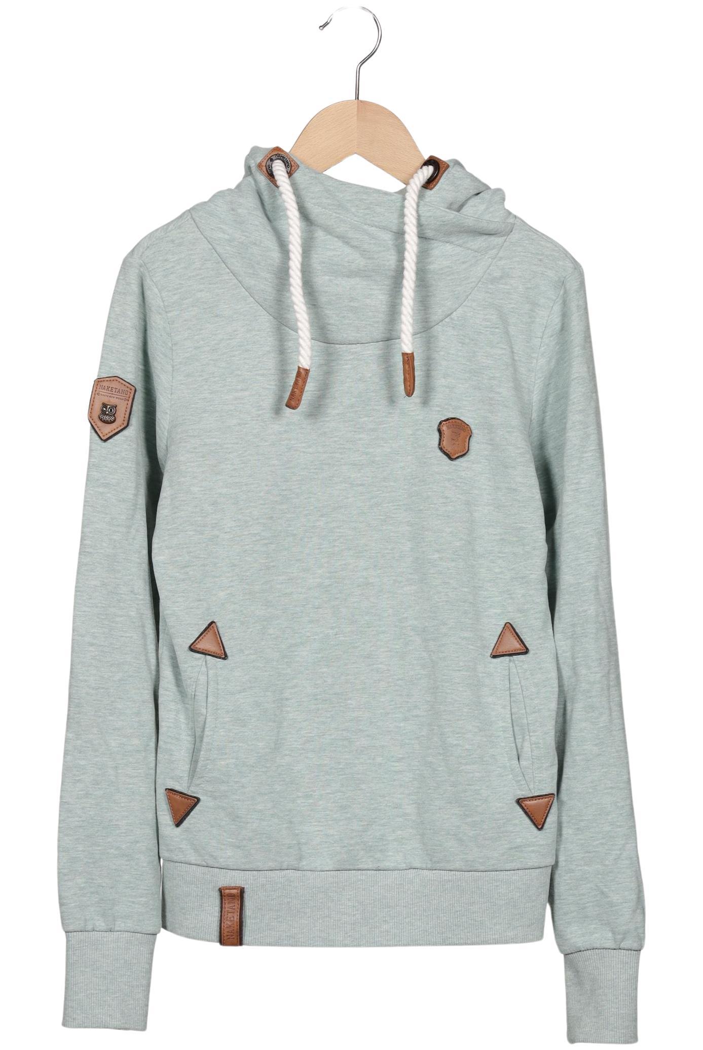 

Naketano Damen Kapuzenpullover, hellblau, Gr. 34