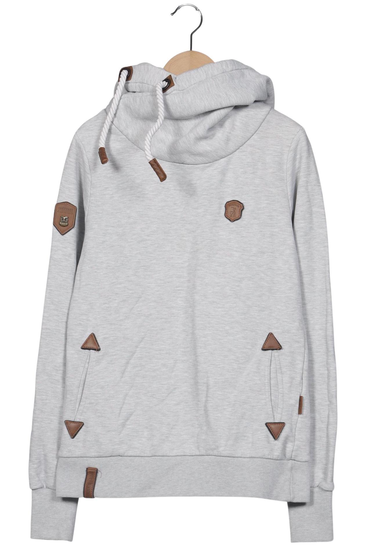 

Naketano Damen Kapuzenpullover, grau, Gr. 38