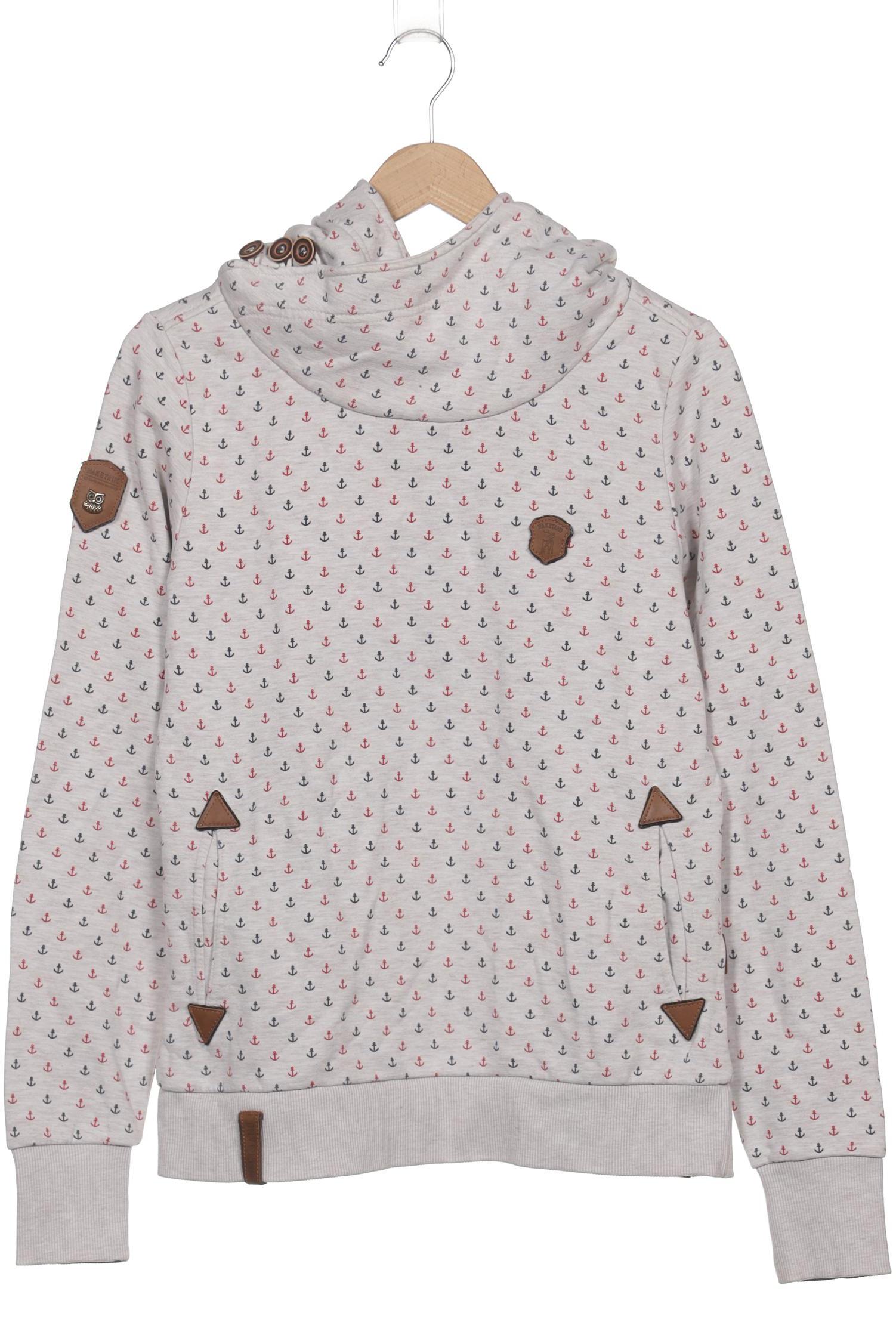 

Naketano Damen Kapuzenpullover, grau, Gr. 42