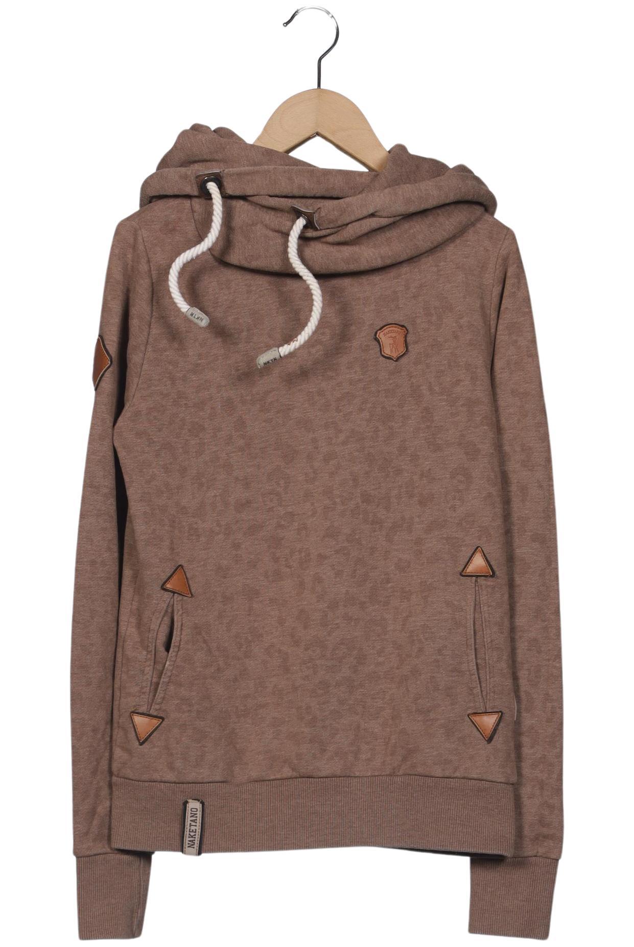 

Naketano Damen Kapuzenpullover, braun, Gr. 36