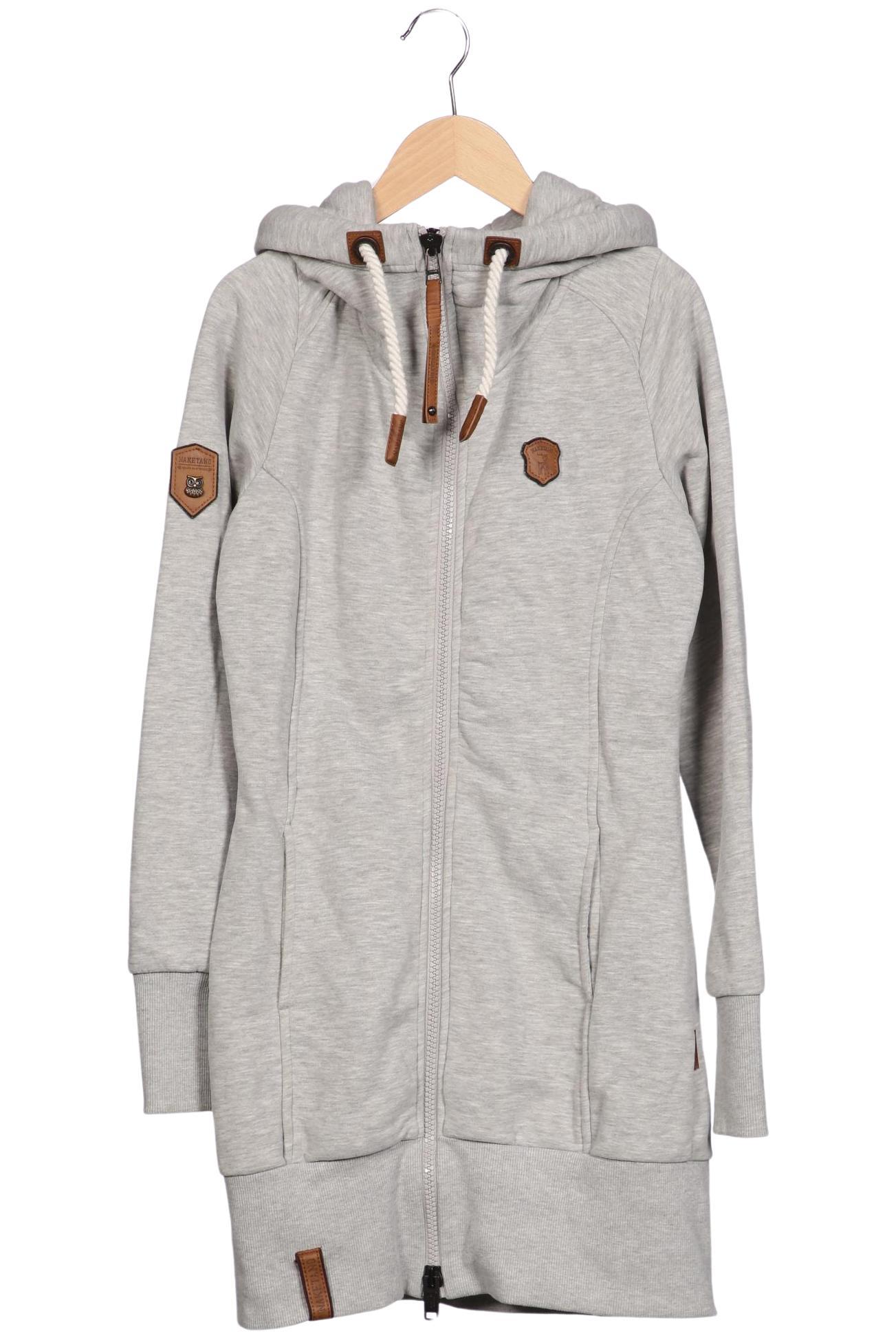 

Naketano Damen Kapuzenpullover, grau, Gr. 38