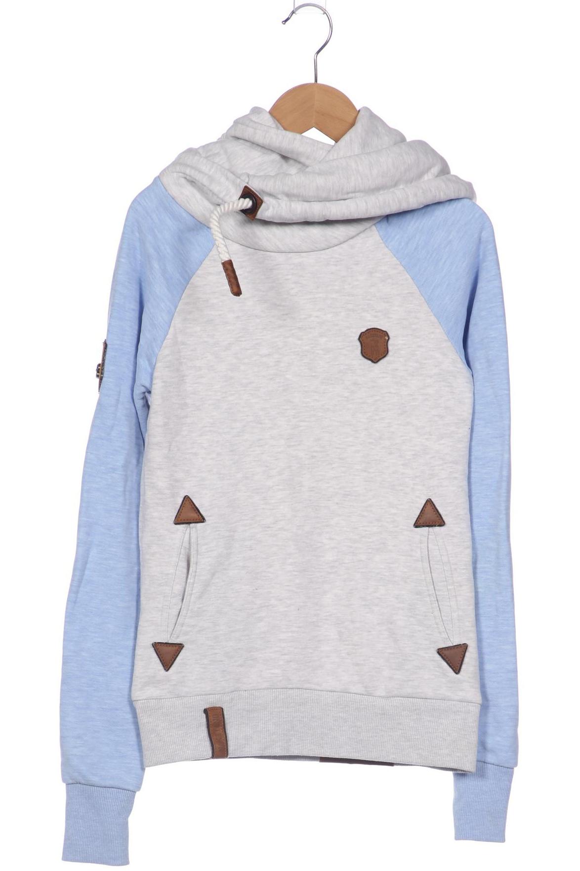 

Naketano Damen Kapuzenpullover, grau, Gr. 34