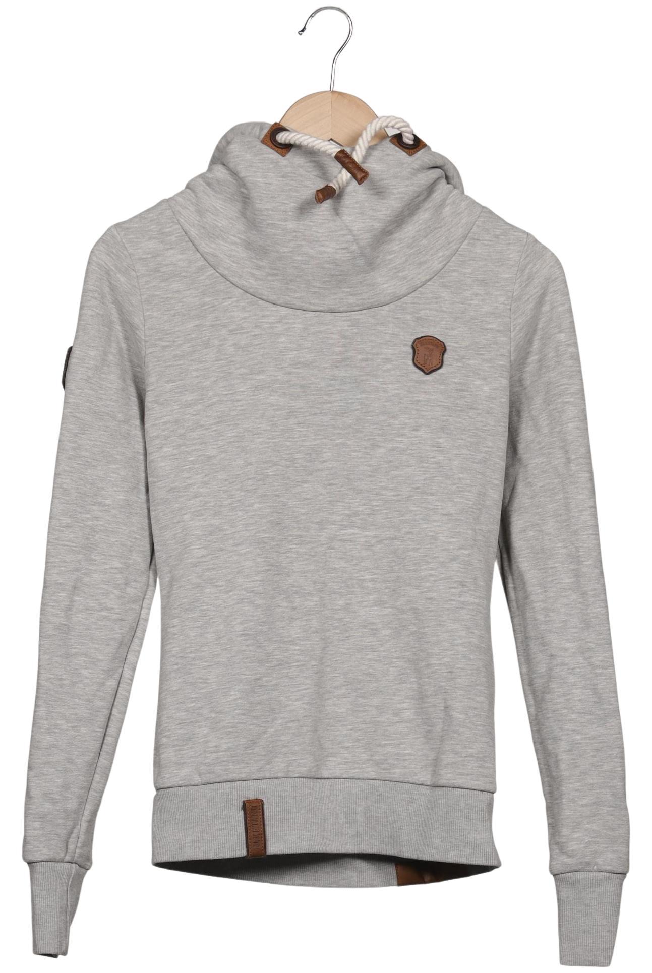 

Naketano Damen Kapuzenpullover, grau, Gr. 36