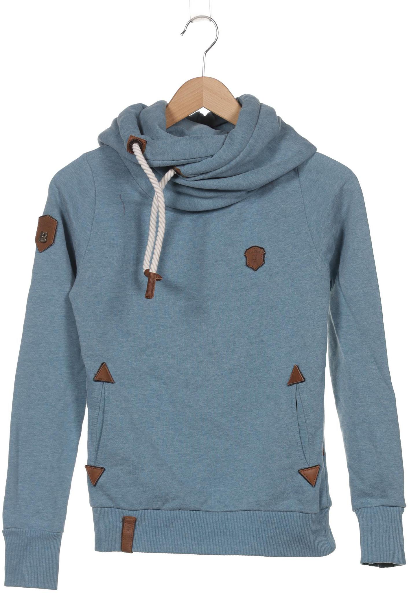 

Naketano Damen Kapuzenpullover, türkis, Gr. 36