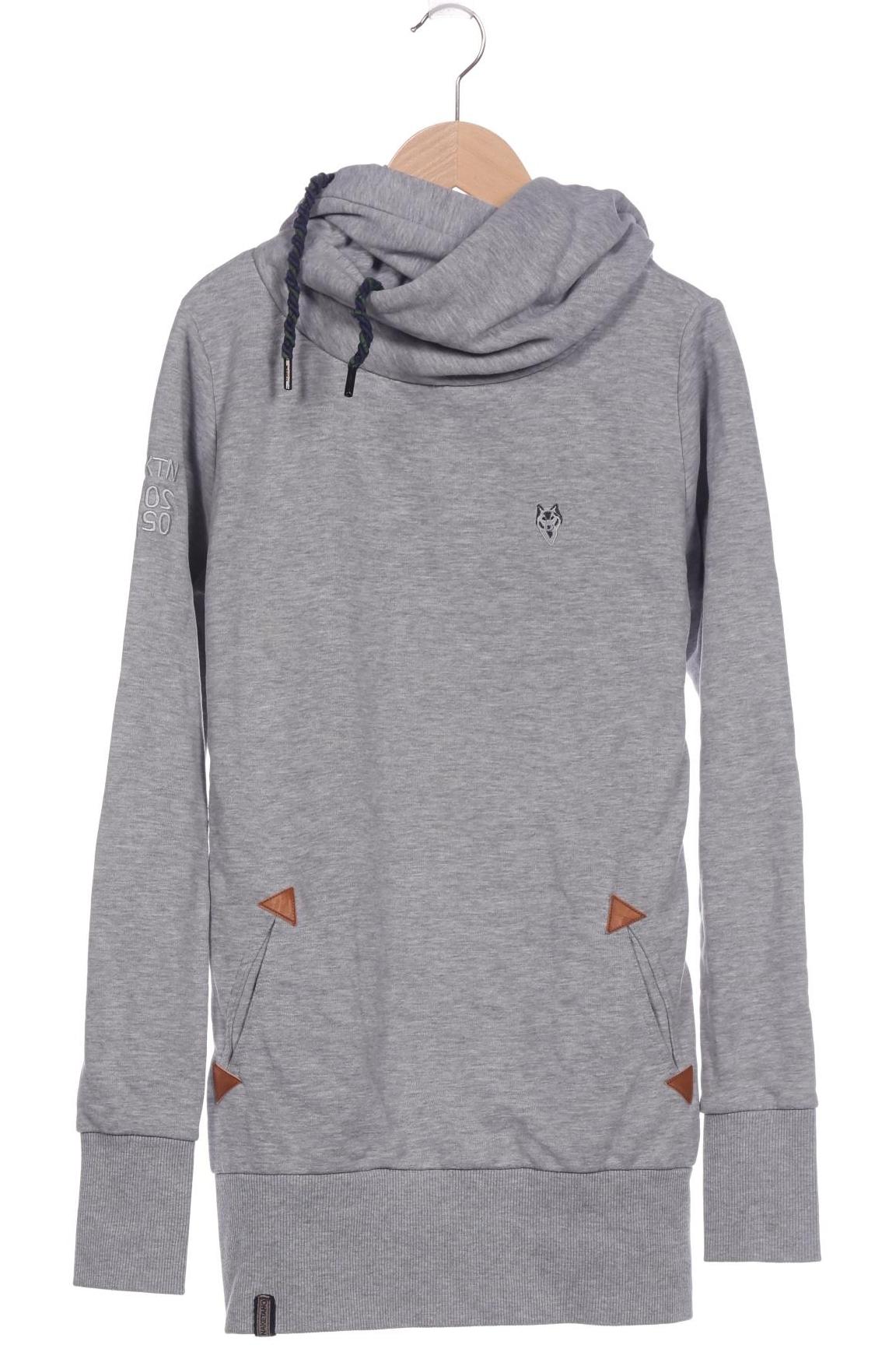 

Naketano Damen Kapuzenpullover, grau, Gr. 38