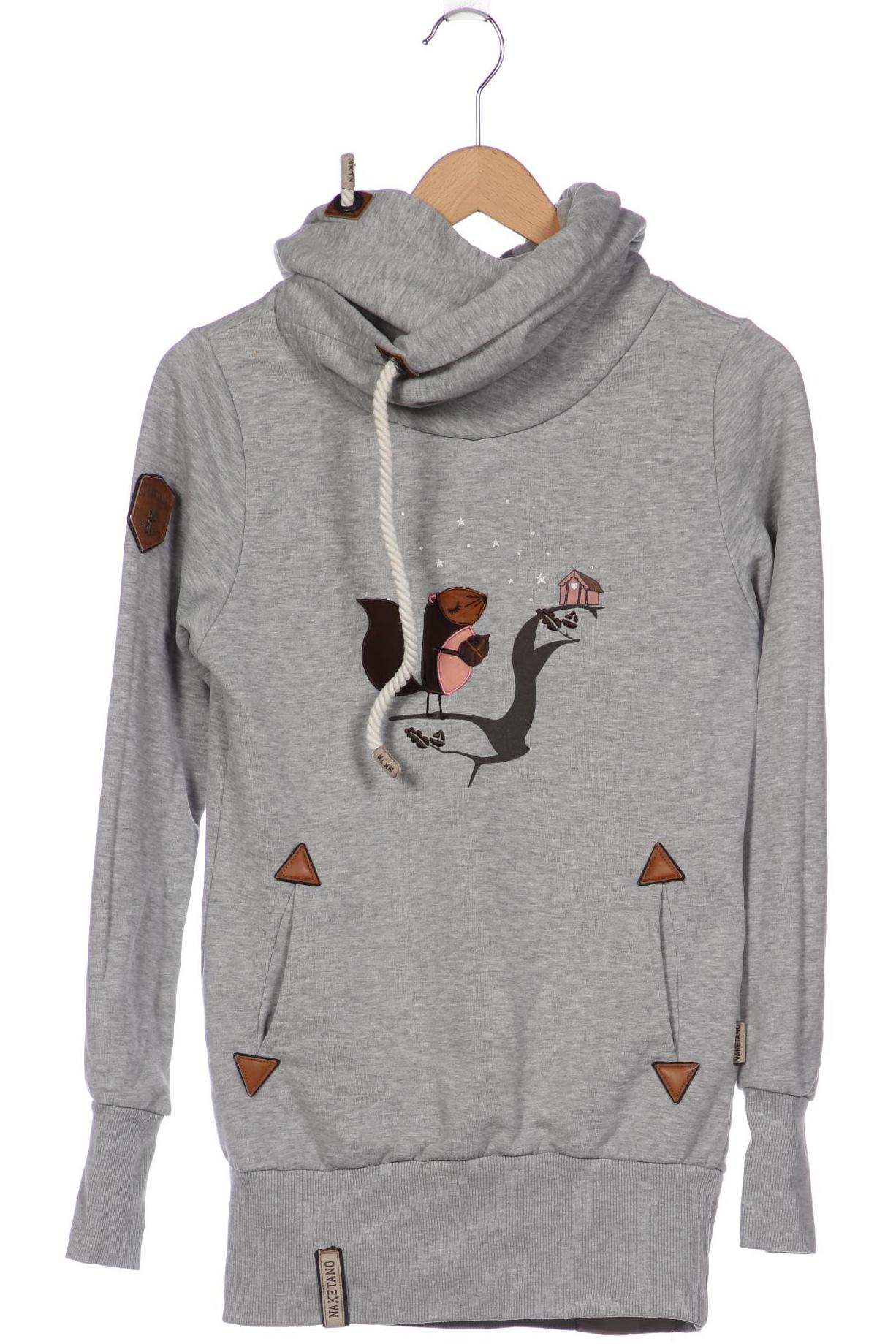 

Naketano Damen Kapuzenpullover, grau