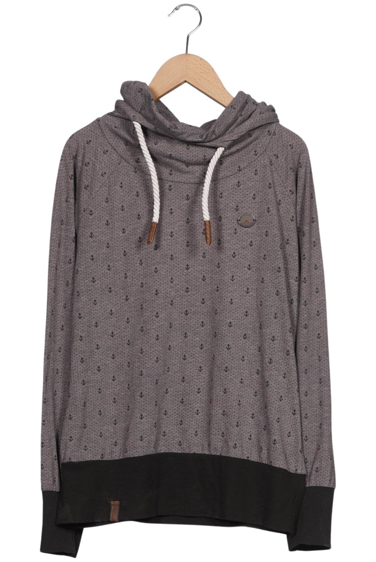 

Naketano Damen Kapuzenpullover, grau, Gr. 38