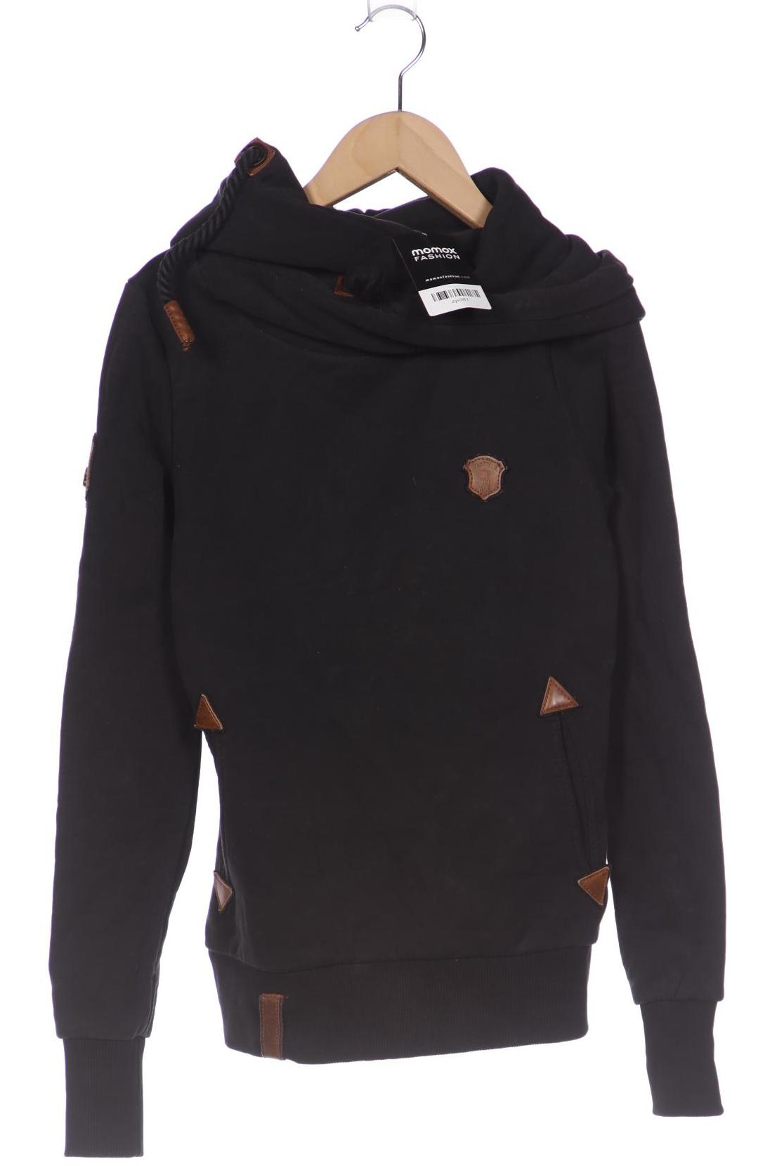

Naketano Damen Kapuzenpullover, schwarz, Gr. 34