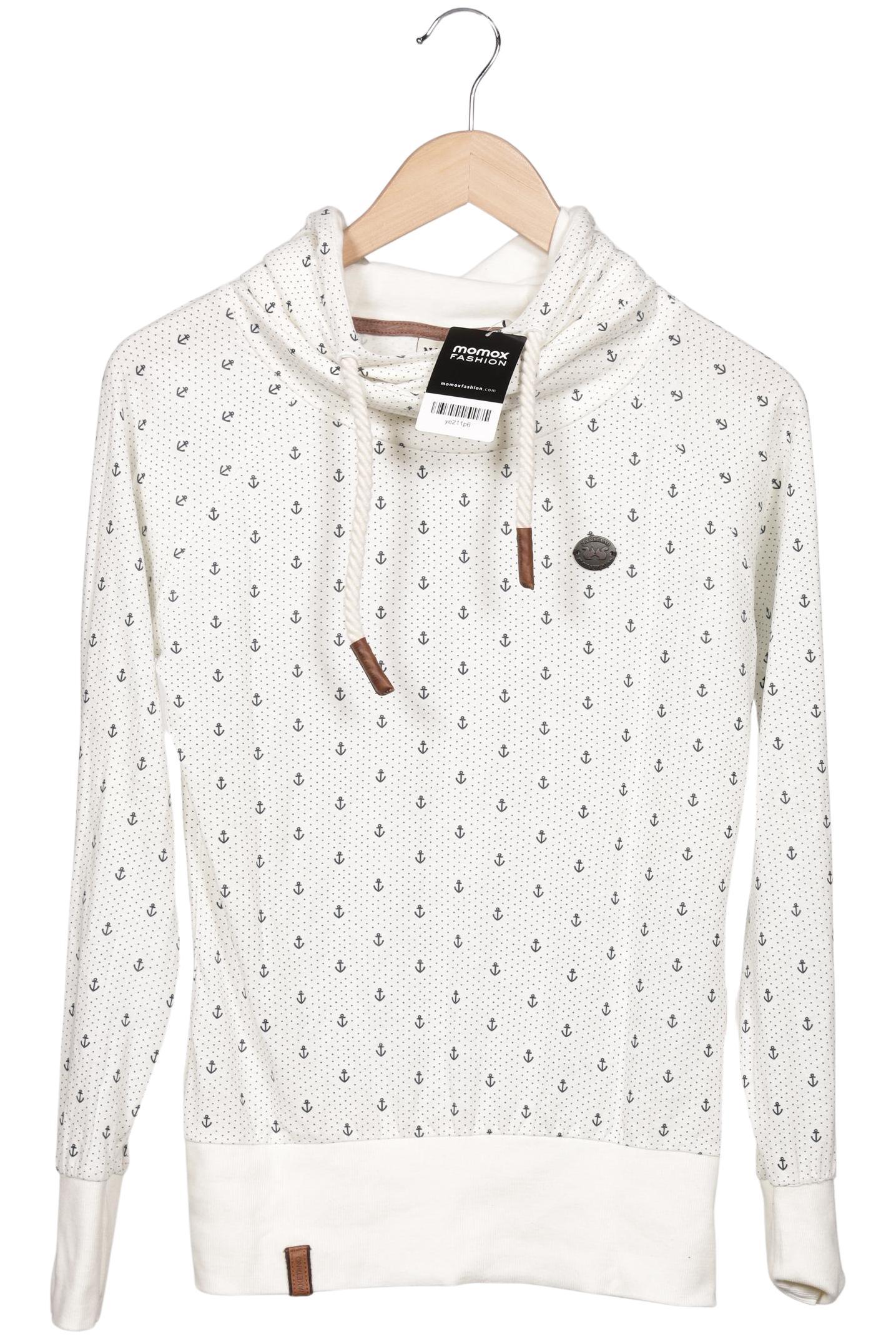 

Naketano Damen Kapuzenpullover, weiß, Gr. 36