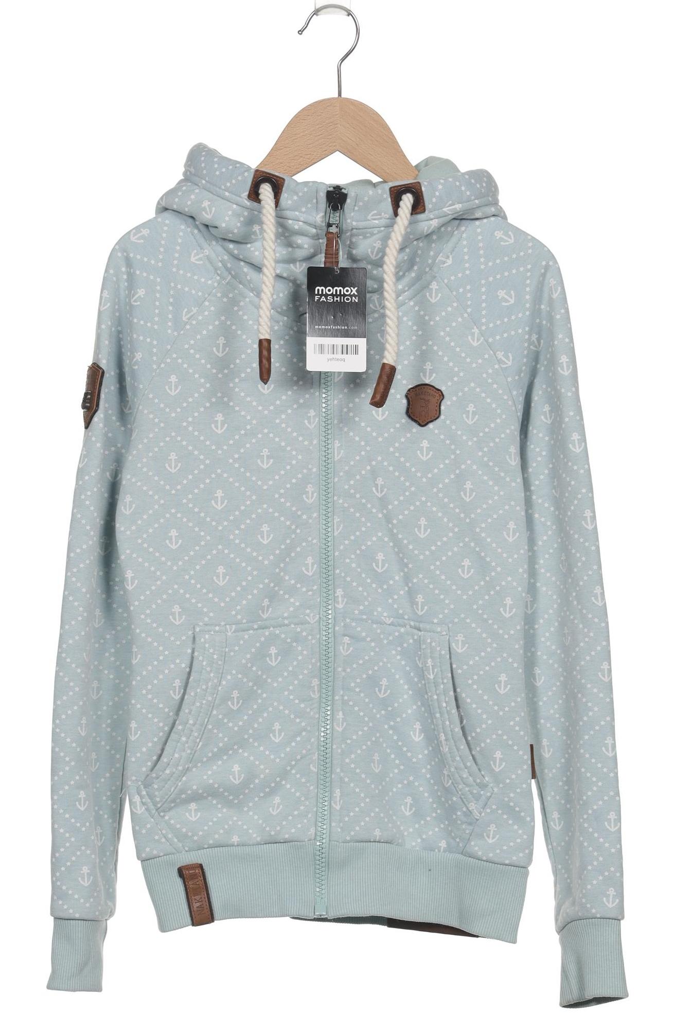 

Naketano Damen Kapuzenpullover, hellblau, Gr. 34