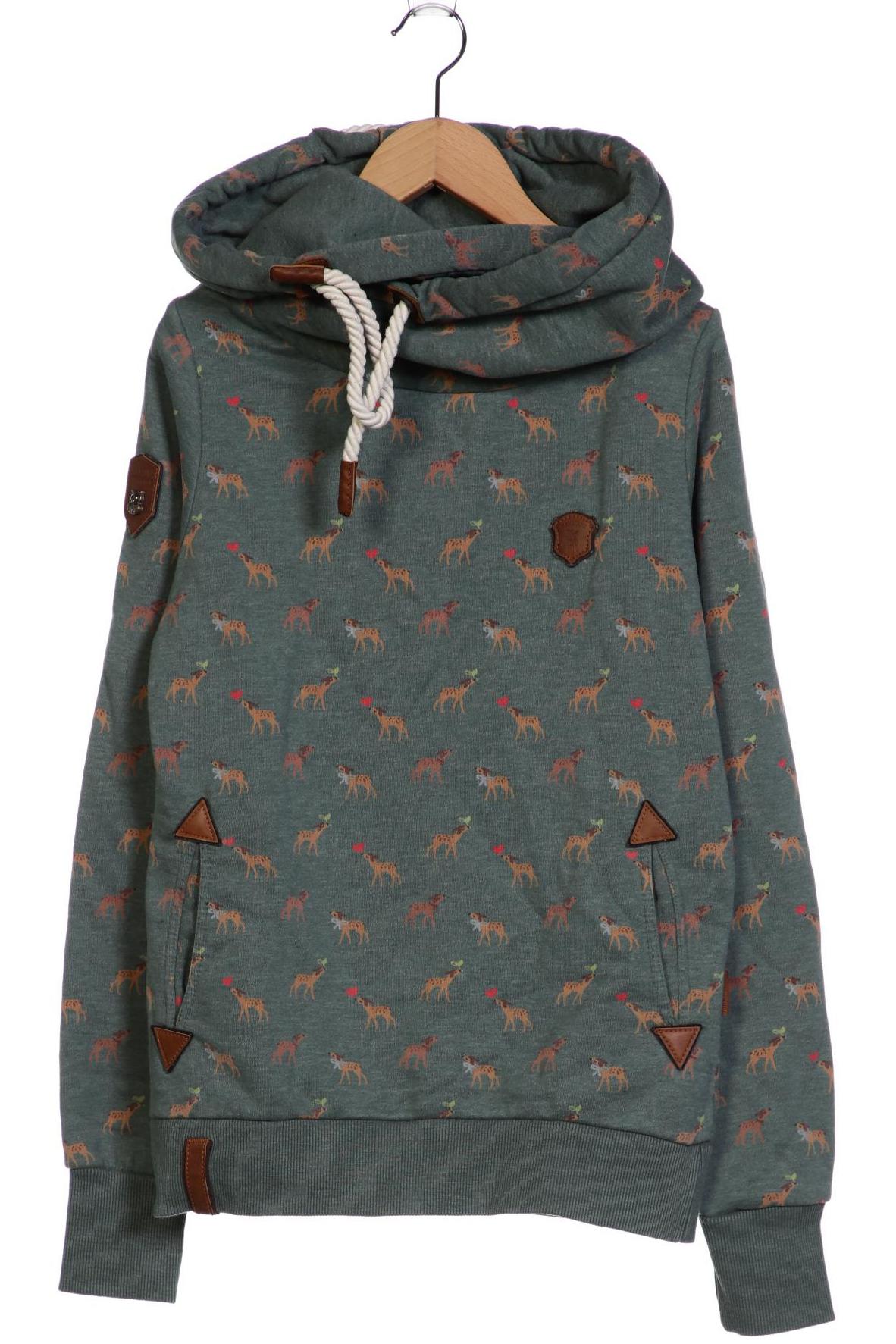 

Naketano Damen Kapuzenpullover, grün, Gr. 38