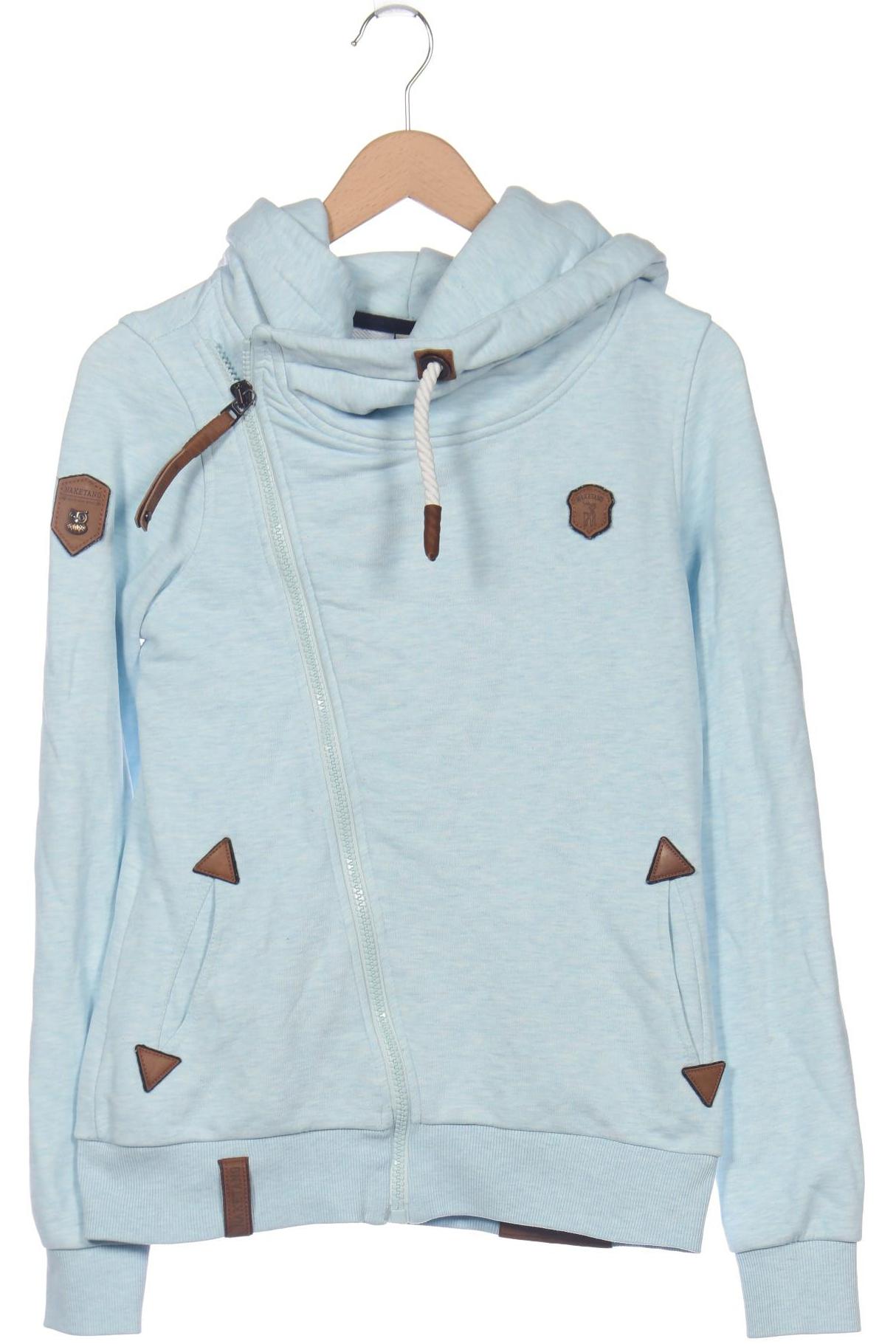 

Naketano Damen Kapuzenpullover, hellblau, Gr. 38