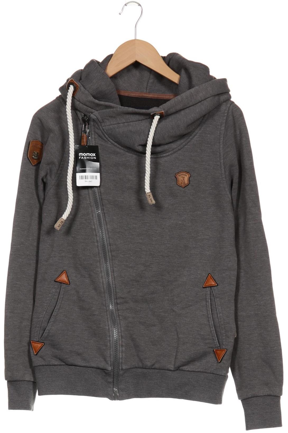 

Naketano Damen Kapuzenpullover, grau, Gr. 38