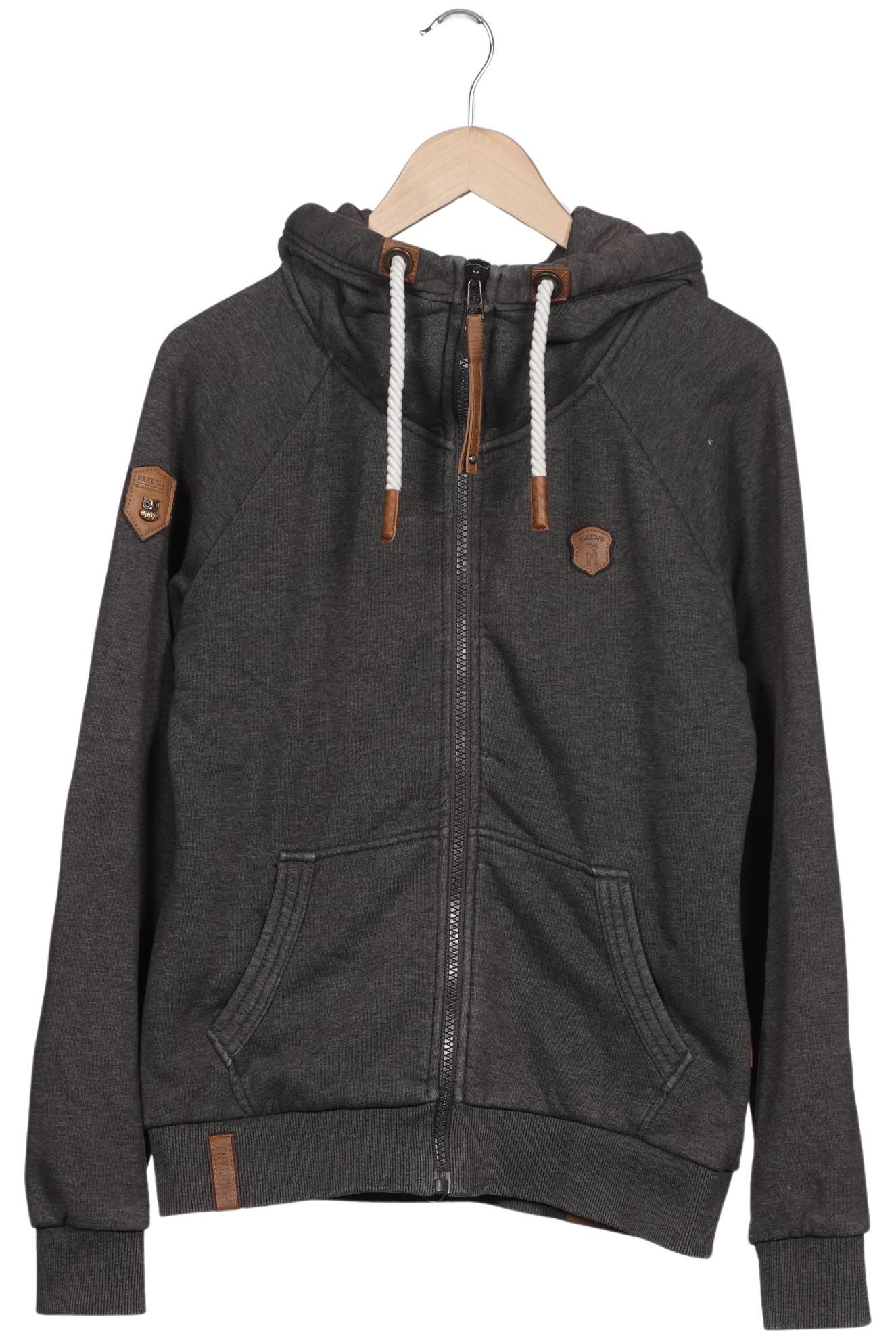 

Naketano Damen Kapuzenpullover, grau, Gr. 42