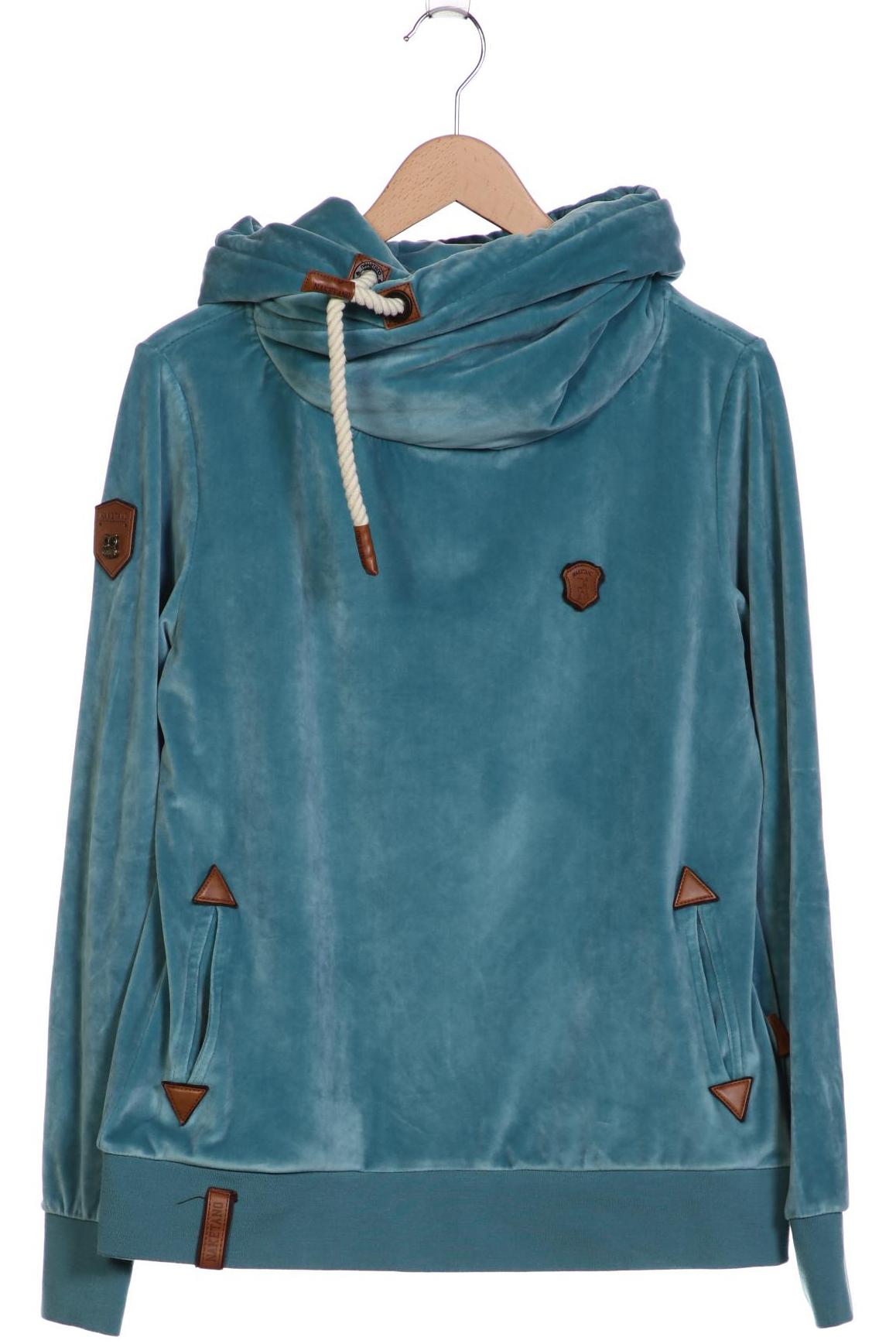 

Naketano Damen Kapuzenpullover, türkis, Gr. 44