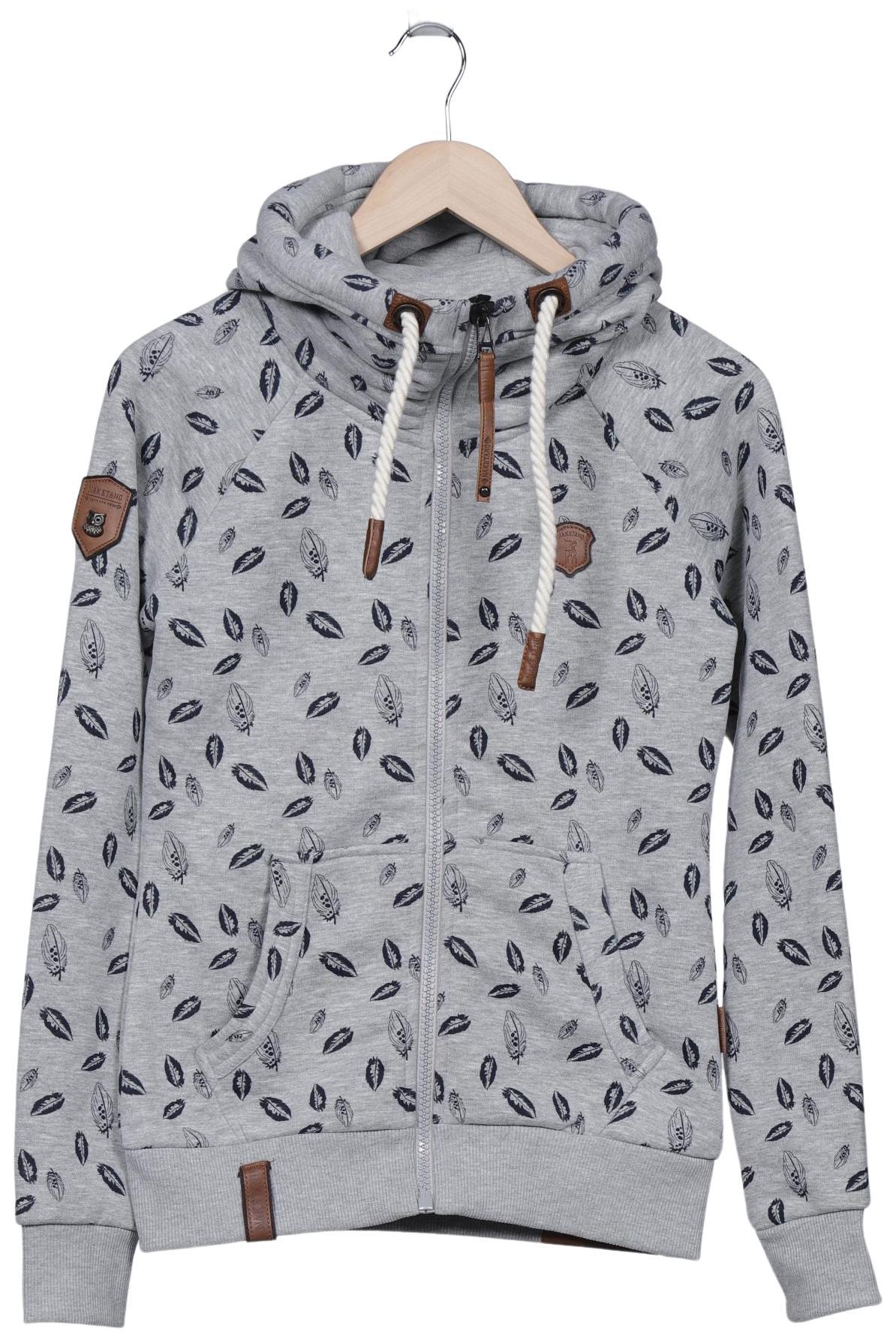 

Naketano Damen Kapuzenpullover, grau, Gr. 36