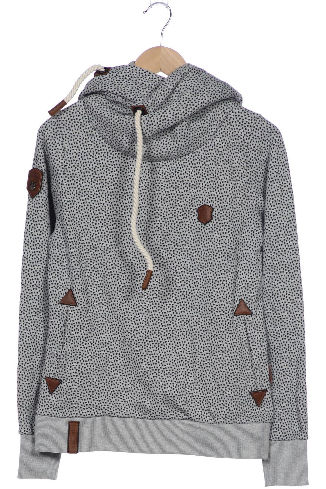 

Naketano Damen Kapuzenpullover, grau, Gr. 42