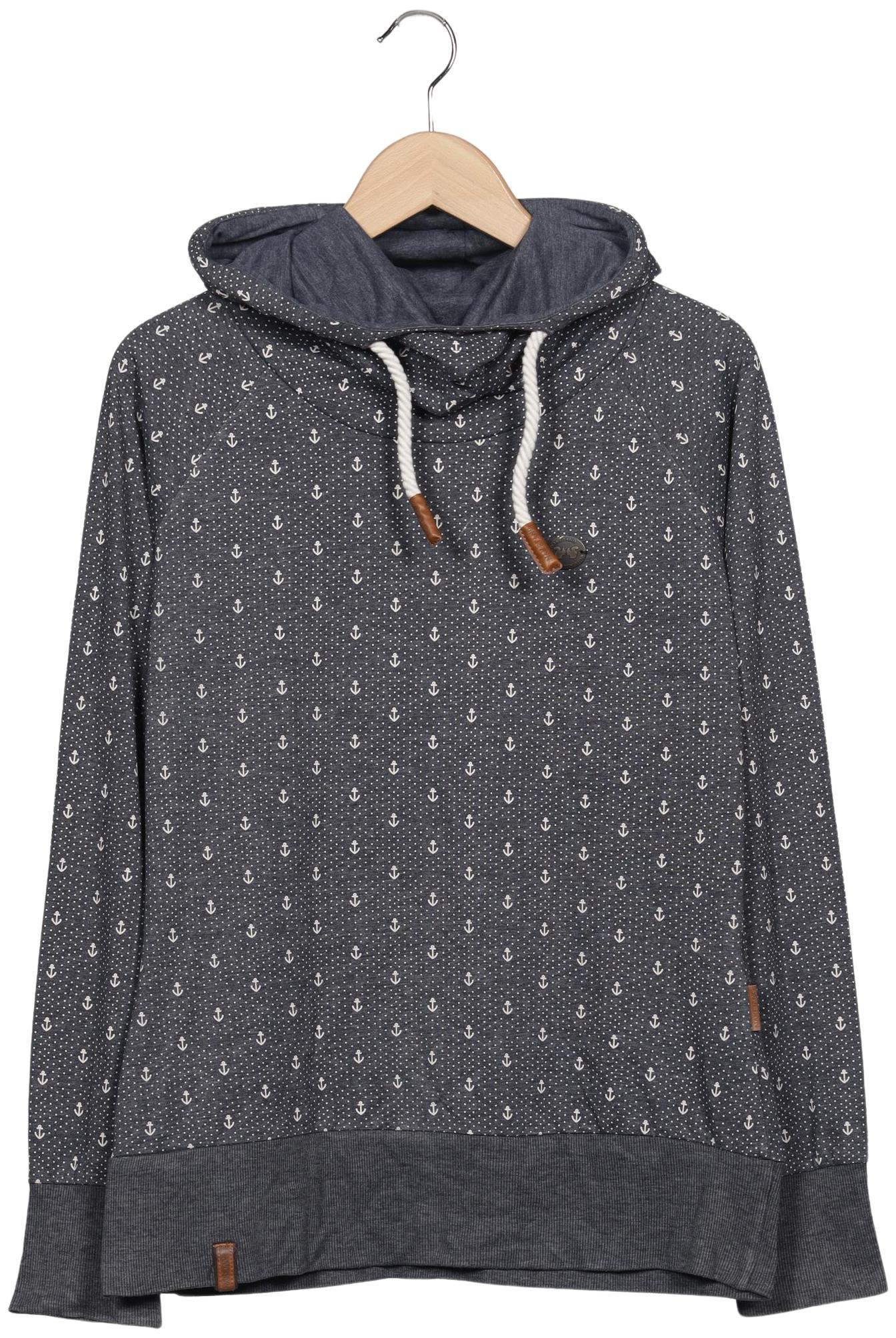 

Naketano Damen Kapuzenpullover, grau, Gr. 38