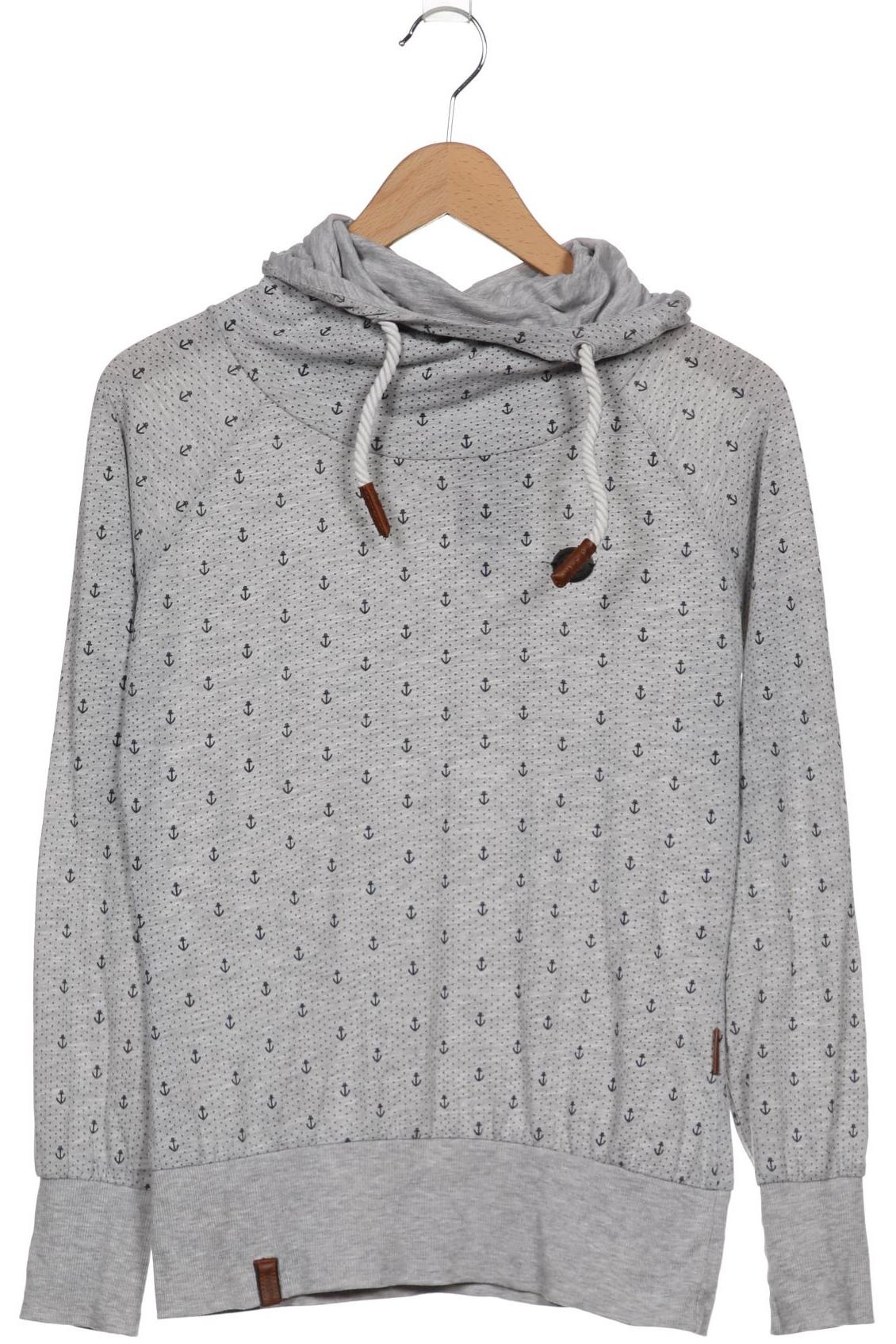 

Naketano Damen Kapuzenpullover, grau, Gr. 36