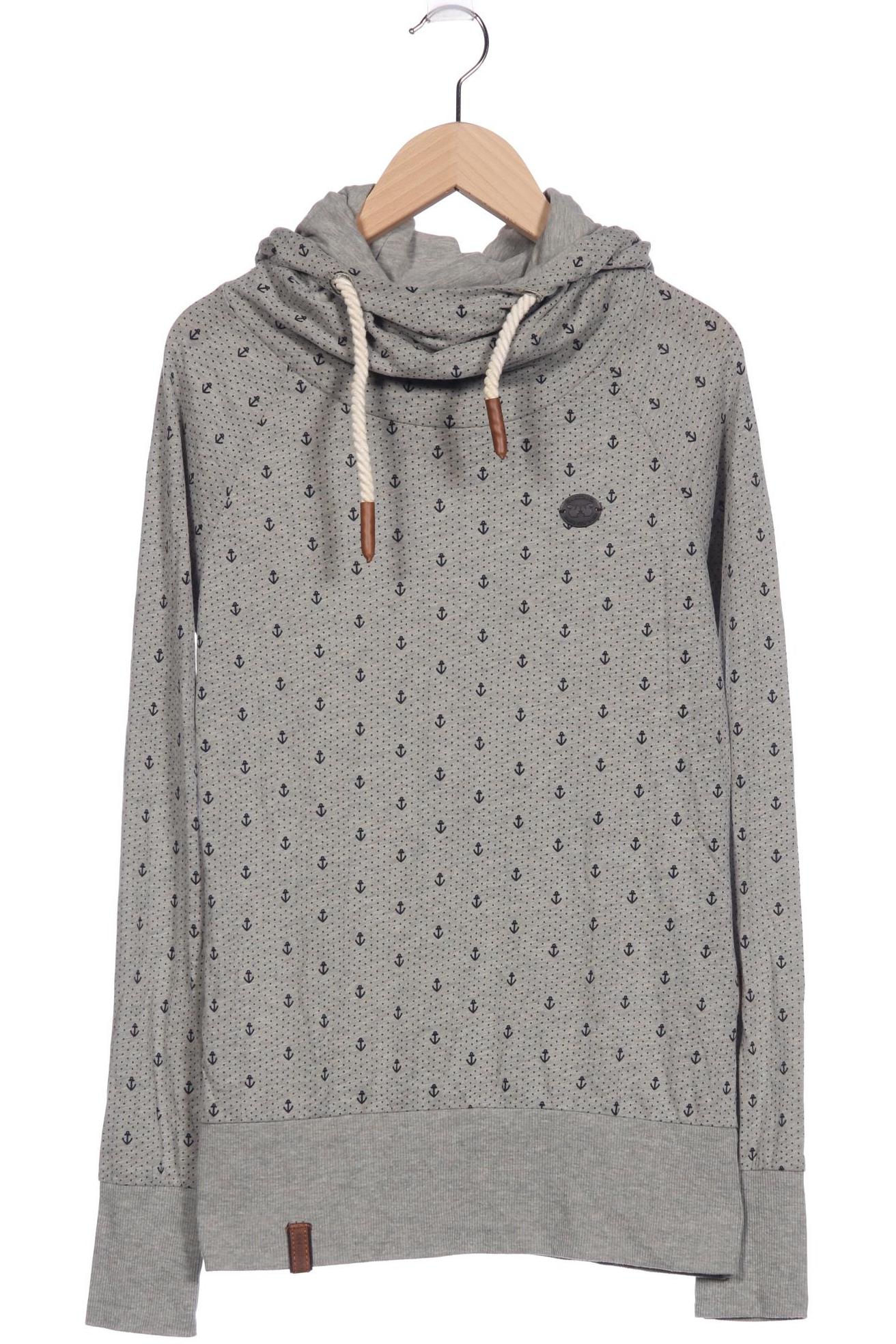 

Naketano Damen Kapuzenpullover, grau, Gr. 36