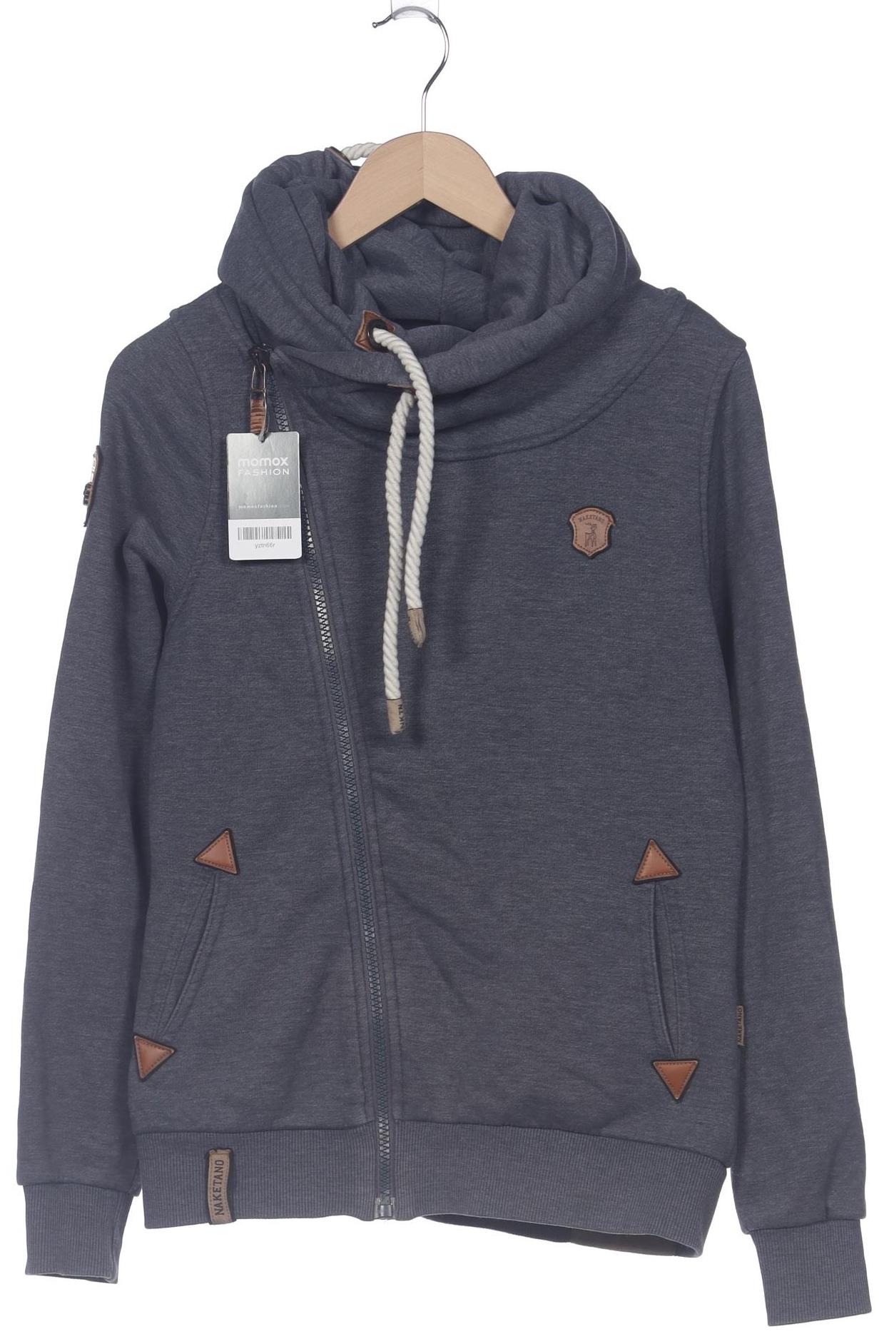 

Naketano Damen Kapuzenpullover, grau, Gr. 38