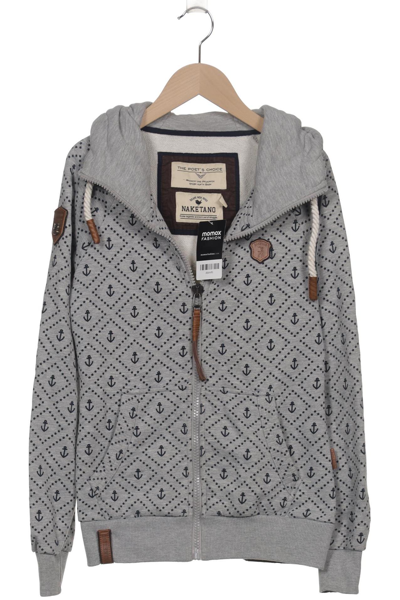 

Naketano Damen Kapuzenpullover, grau, Gr. 36