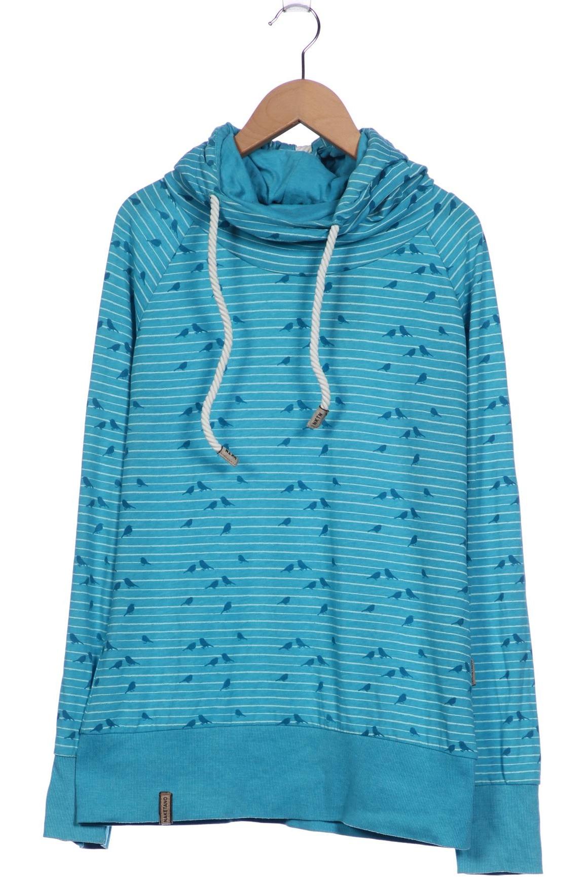

Naketano Damen Kapuzenpullover, türkis, Gr. 42