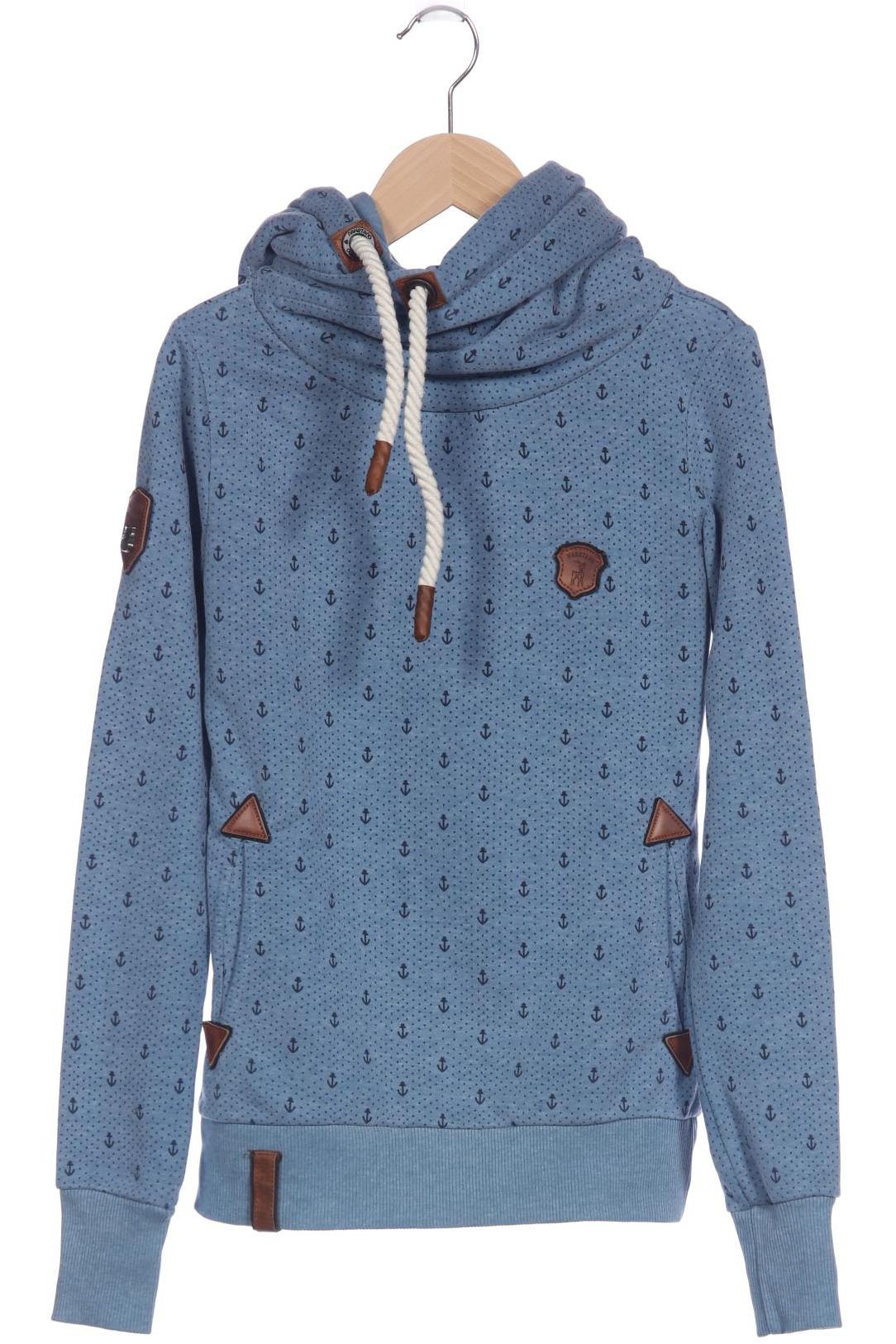

Naketano Damen Kapuzenpullover, blau, Gr. 34