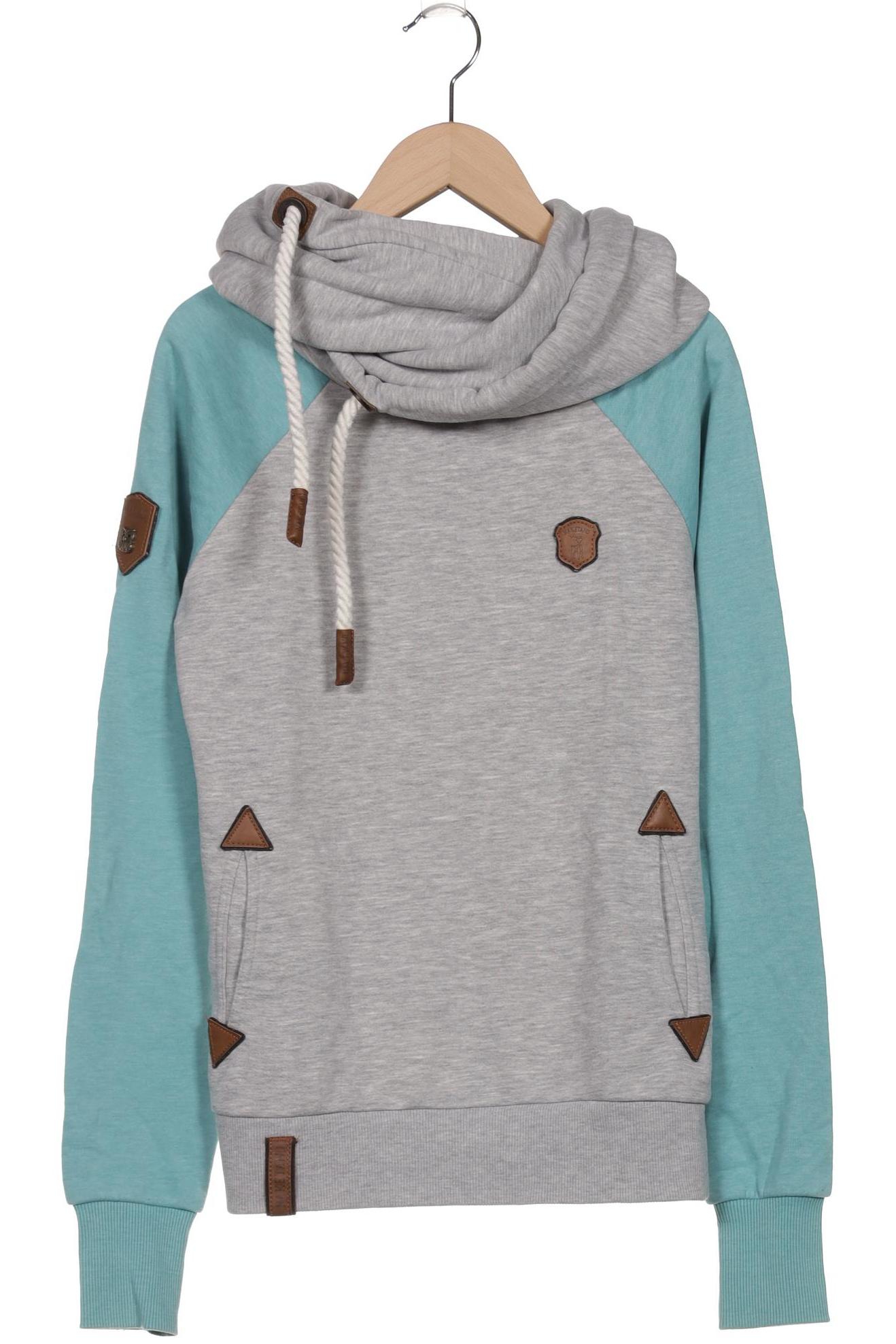 

Naketano Damen Kapuzenpullover, grau, Gr. 36