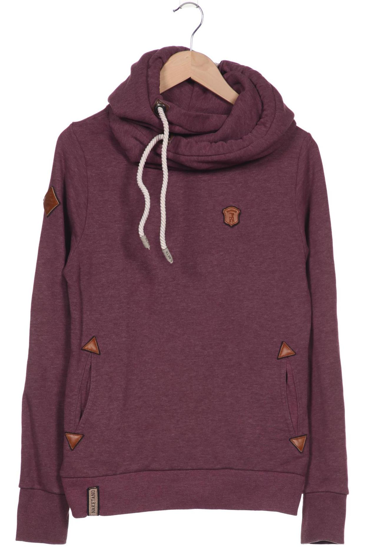 

Naketano Damen Kapuzenpullover, bordeaux