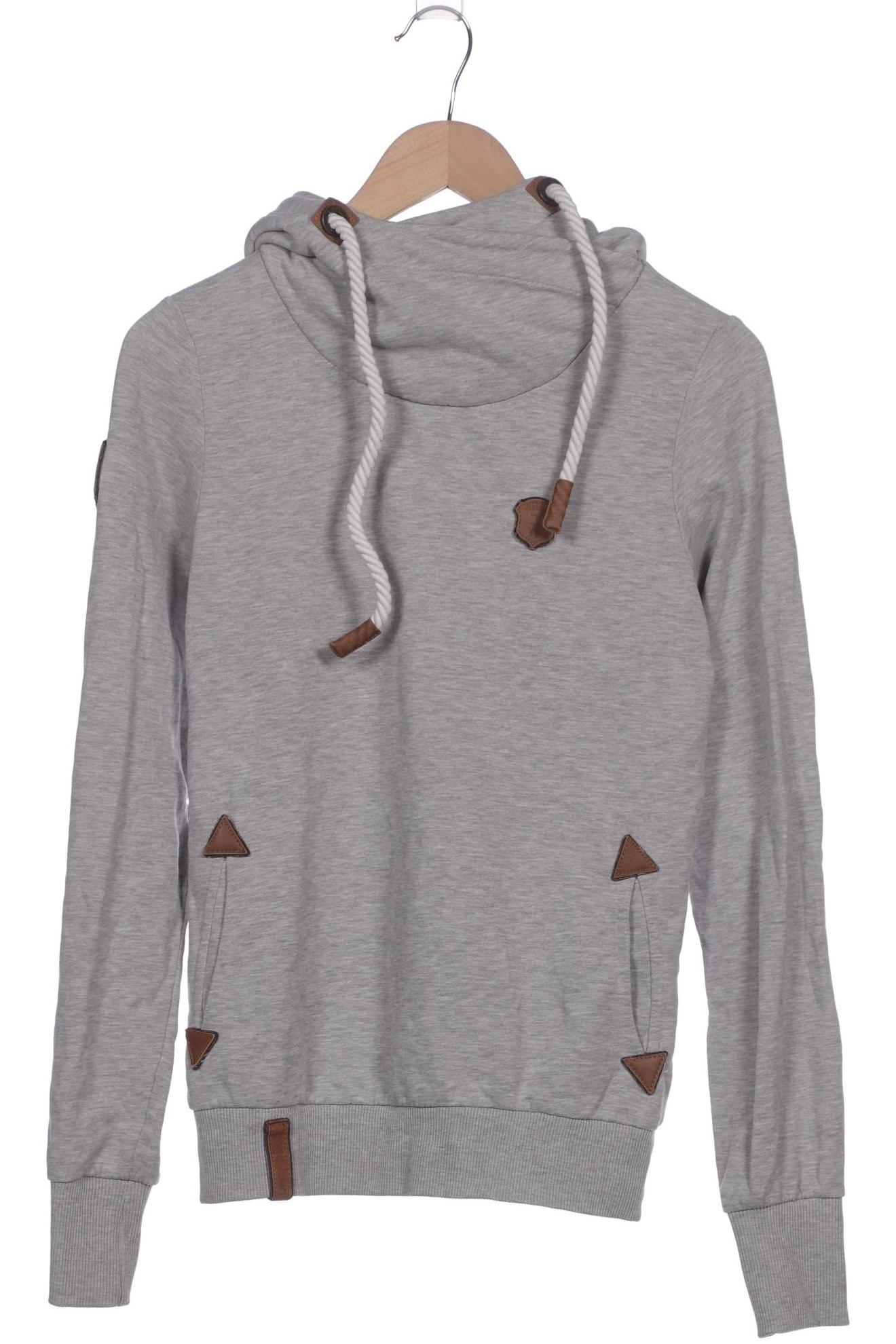 

Naketano Damen Kapuzenpullover, grau, Gr. 38