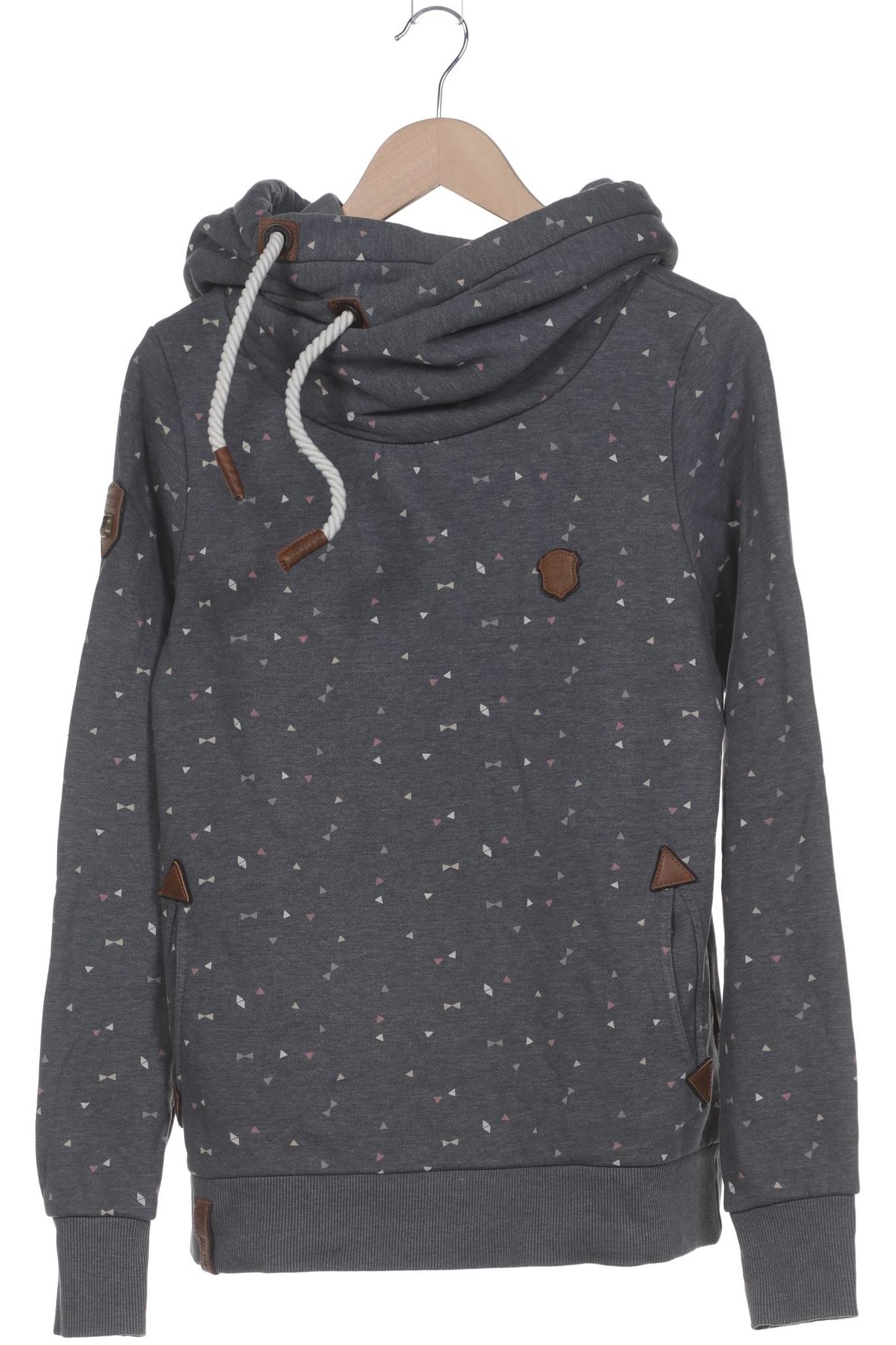 

Naketano Damen Kapuzenpullover, grau, Gr. 44