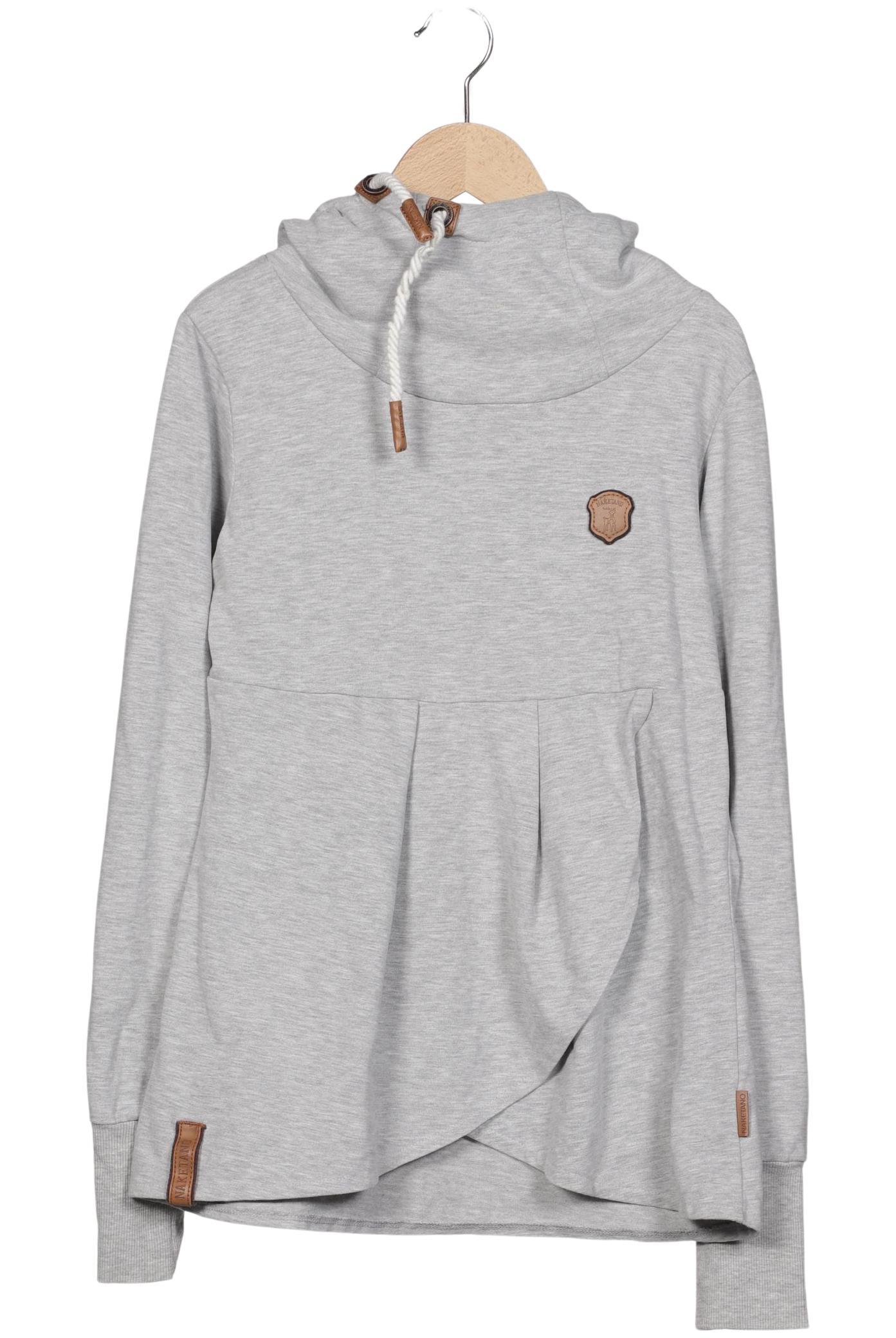 

Naketano Damen Kapuzenpullover, grau, Gr. 36