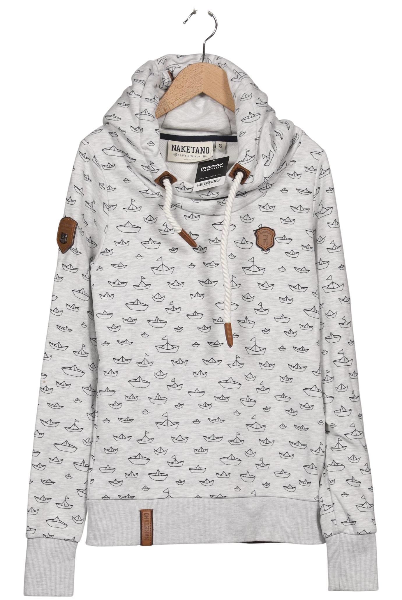 

Naketano Damen Kapuzenpullover, grau, Gr. 36