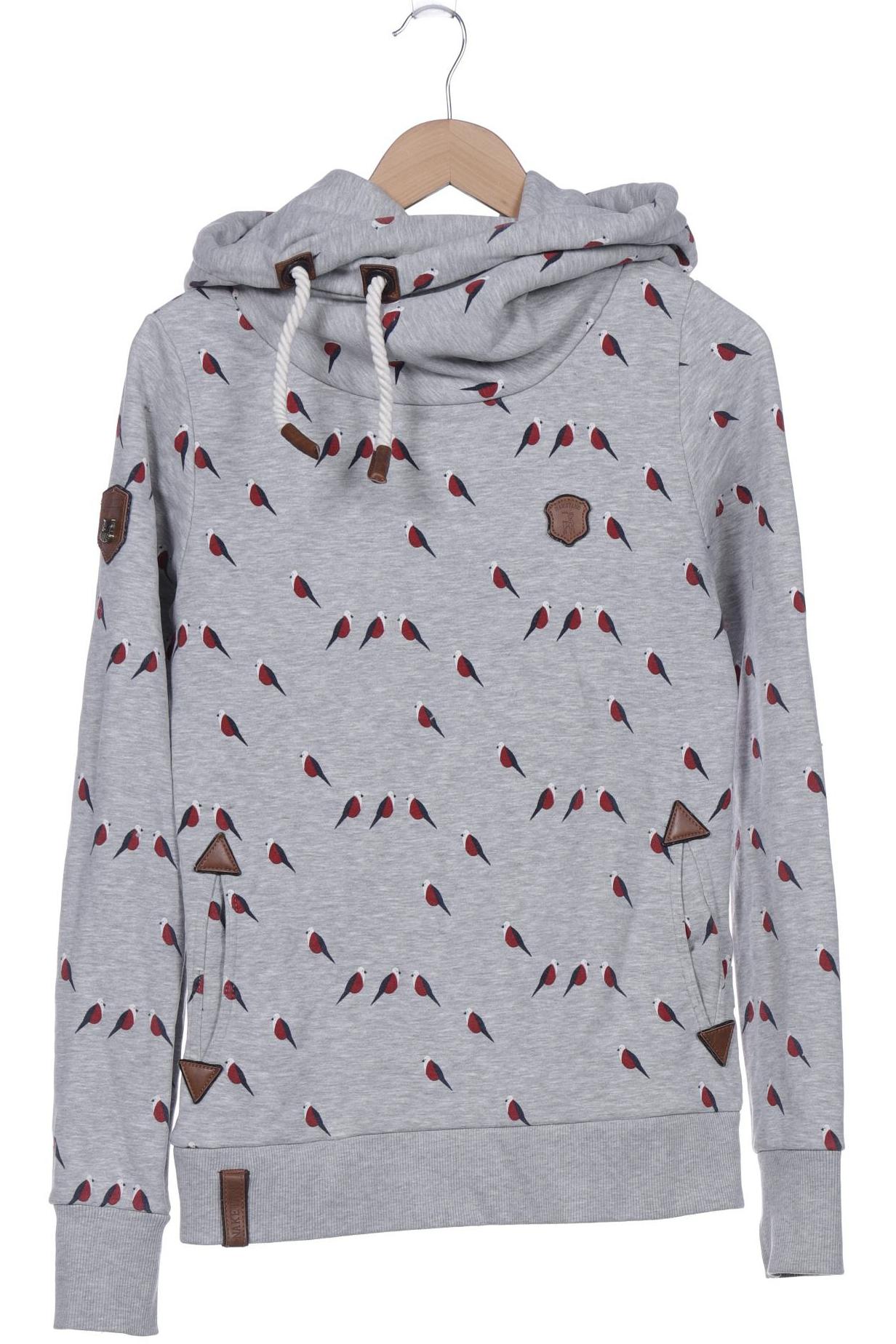 

Naketano Damen Kapuzenpullover, grau, Gr. 42
