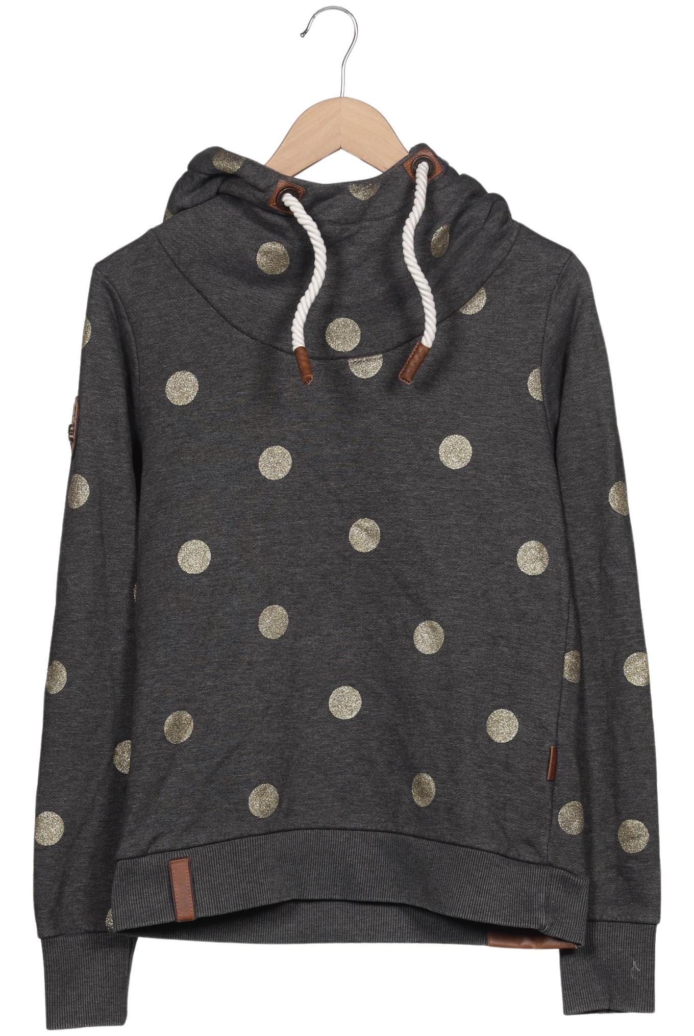 

Naketano Damen Kapuzenpullover, grau, Gr. 38